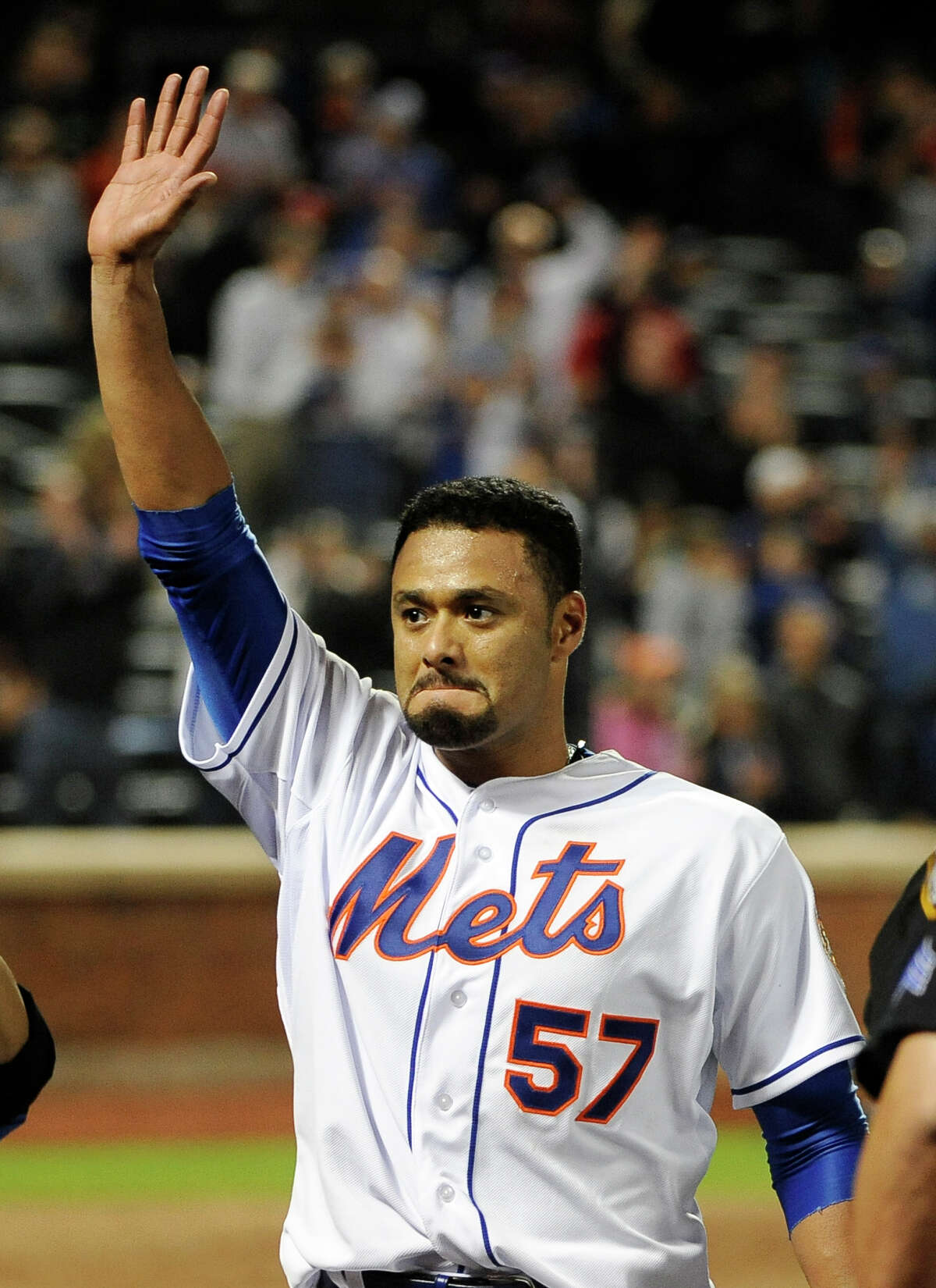 Santana throws Mets' first nohitter