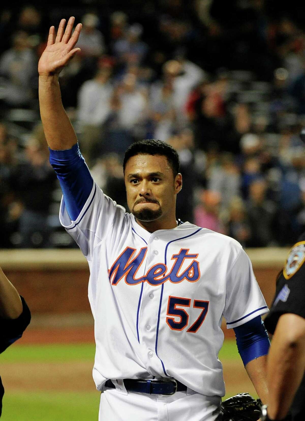 Santana throws Mets' first nohitter