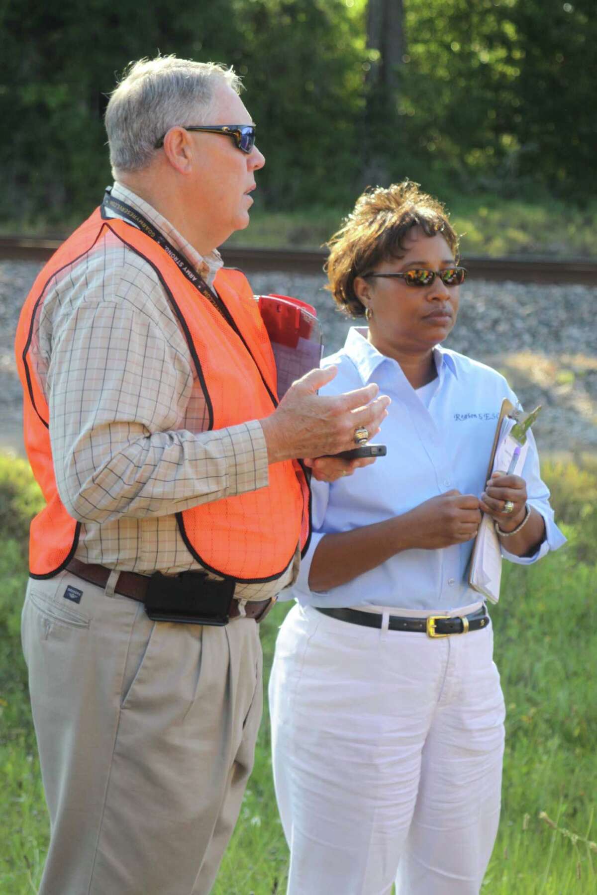 Mock bus accident a learning tool