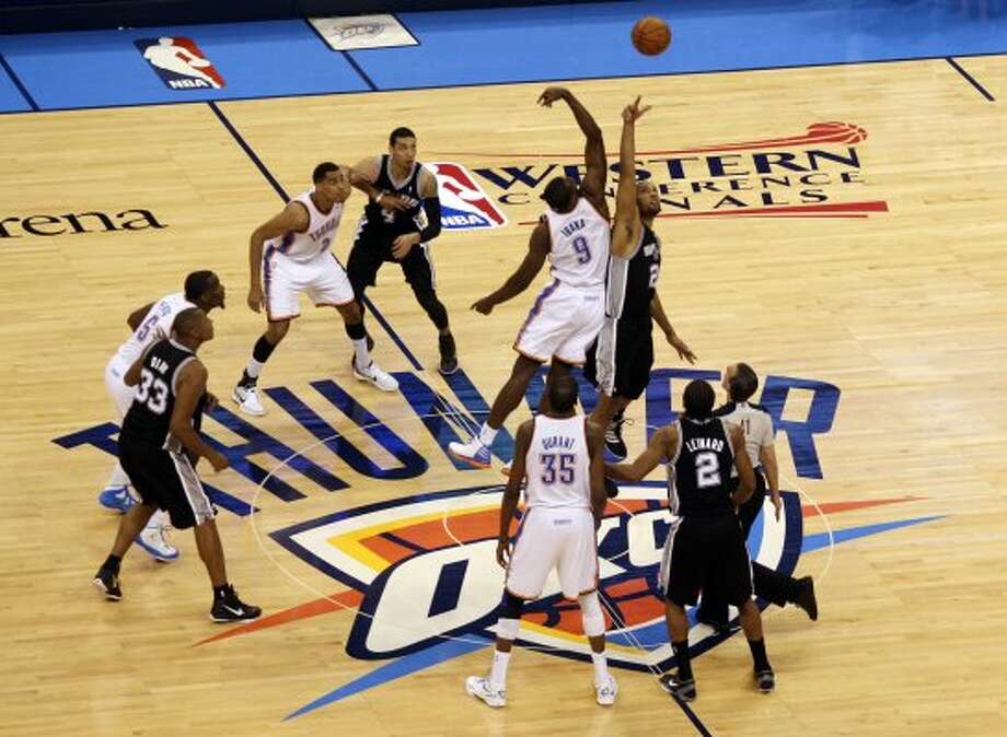 Spurs vs. Thunder Game 4 - San Antonio Express-News