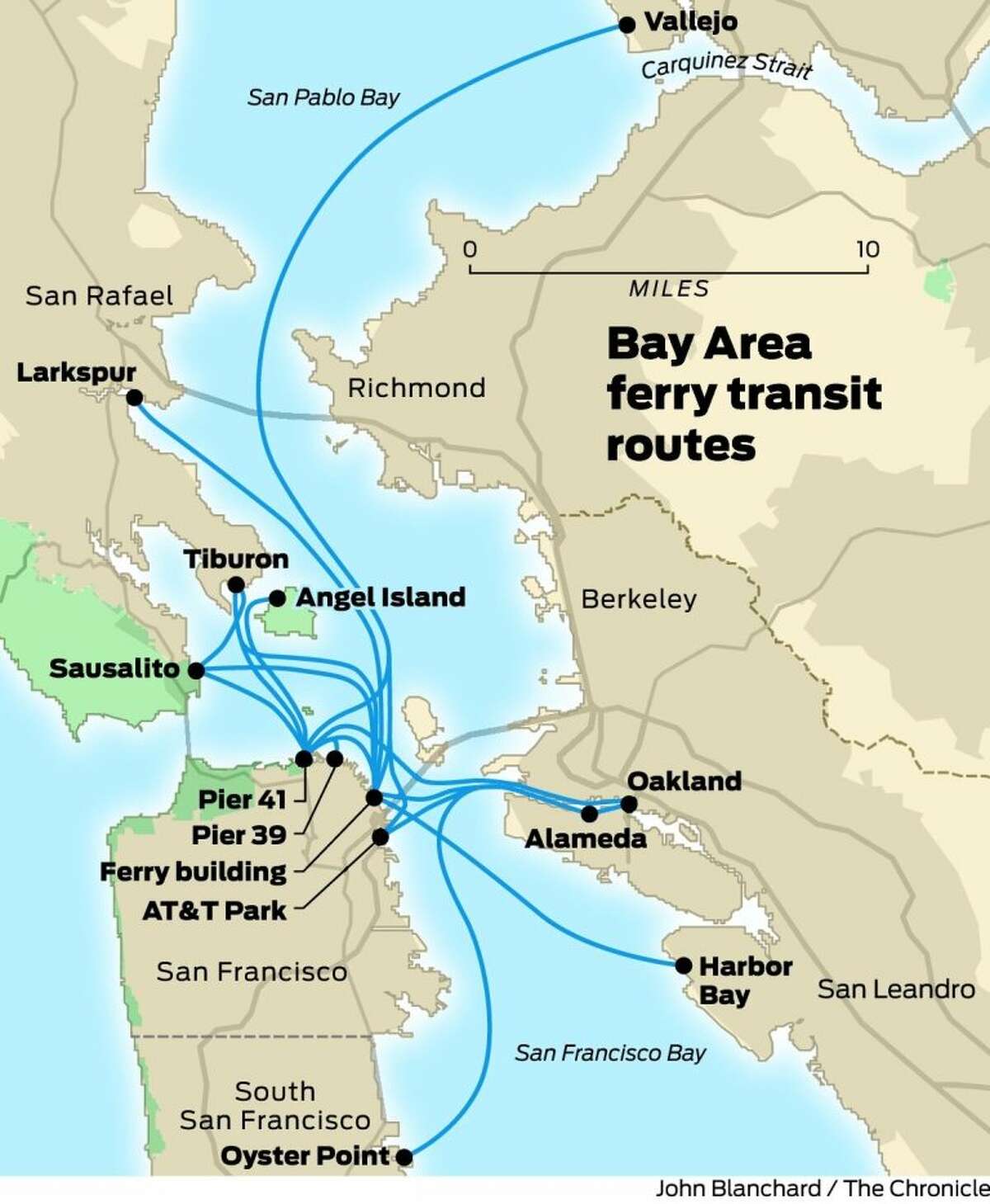 New East BaySouth S.F. ferry service starts