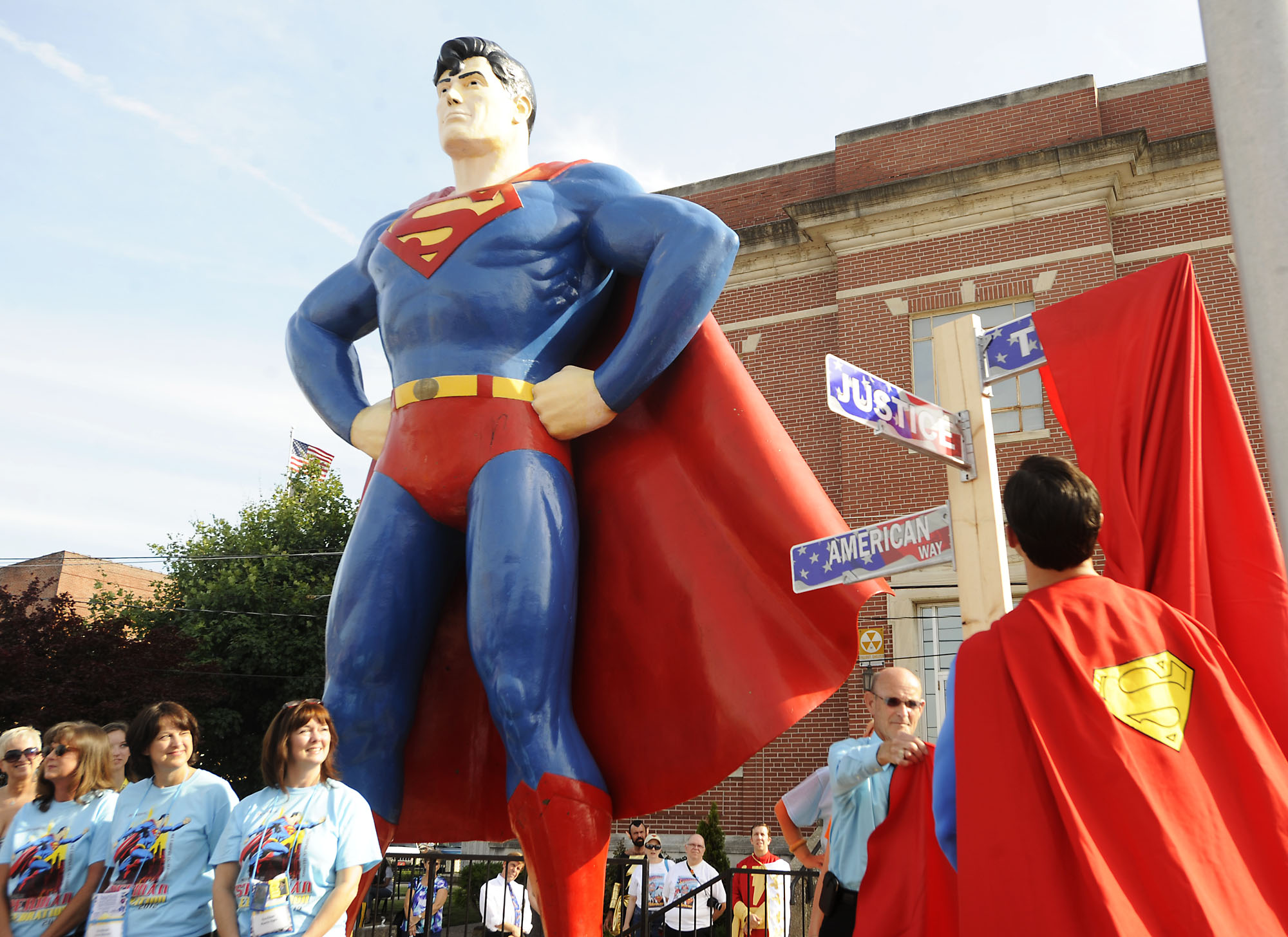 Superman Celebration under way in Metropolis