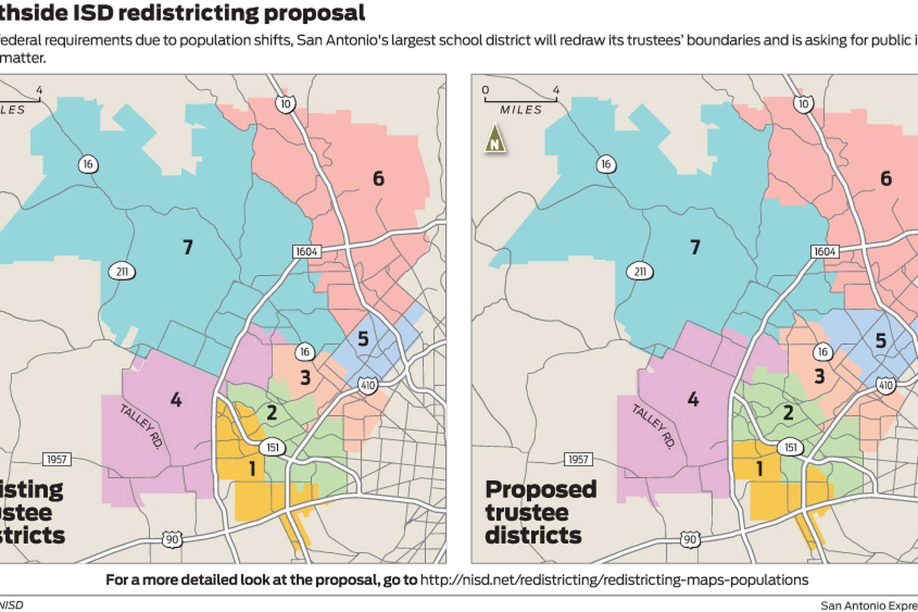 Northwest Isd Boundary Map Nisd Seeks Input On Redistricting
