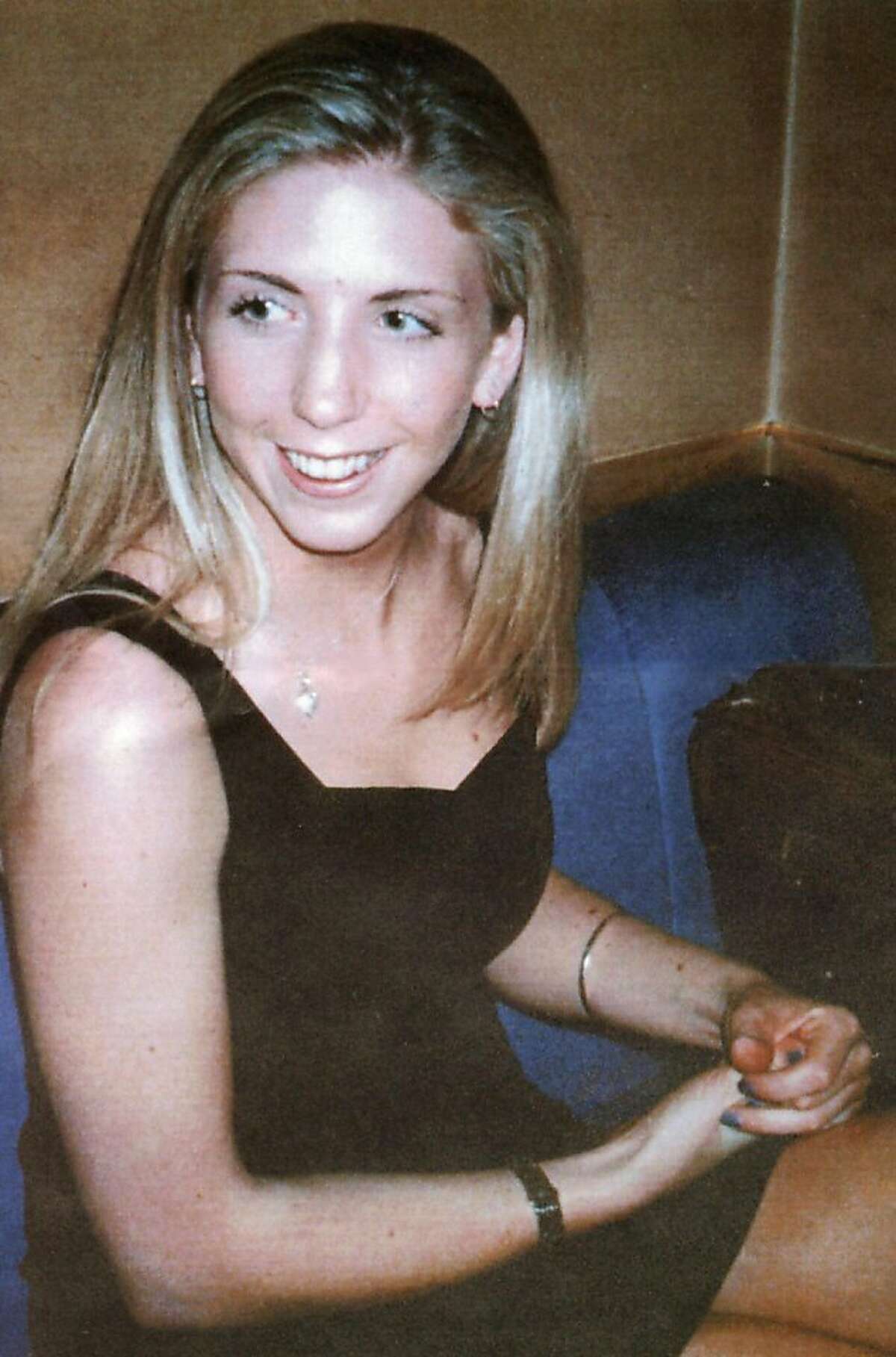 Tokyo, JAPAN: (FILES) This undated picture taken from a police poster shows Lucie Blackman, the murdered British bar hostess who disappeared 01 July 2000 in Japan. A Japanese businessman was sentenced to life in prison 24 April 2007 for a wave of brutal assaults on women, but was cleared over the abduction and killing of Blackman. Joji Obara, a 54-year-old former property developer, was convicted of raping nine women. One of them, Australian Carita Ridgway -- like Blackman a 21-year-old bar hostess -- died. The verdict is likely to trigger outrage in Britain, where Blackman's case triggered a storm of media coverage and even a personal appeal by Prime Minister Tony Blair. AFP PHOTO (Photo credit should read -/AFP/Getty Images)