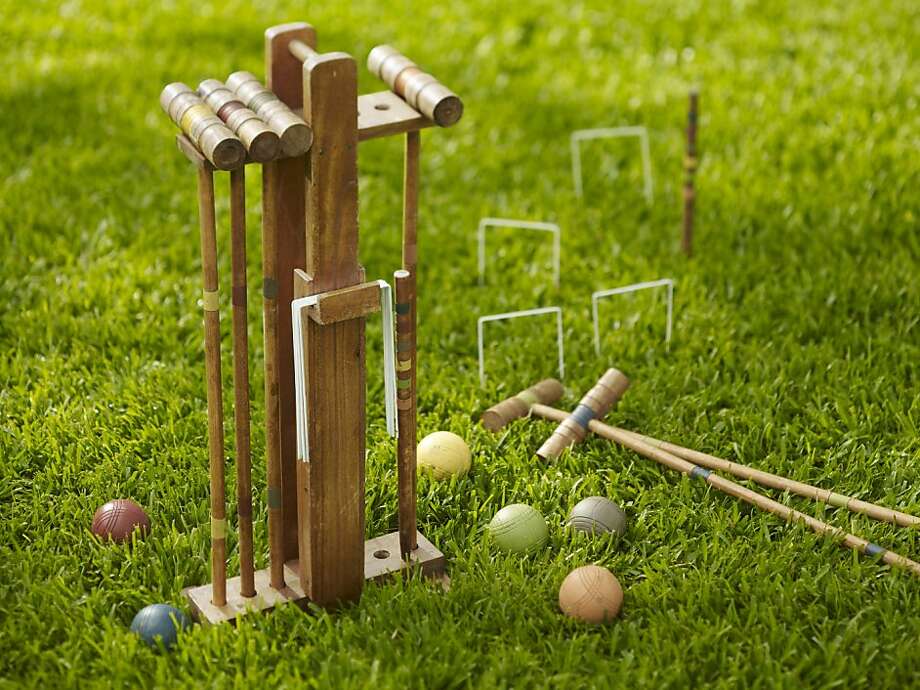Stylish croquet sets encourage outdoor excursions SFGate