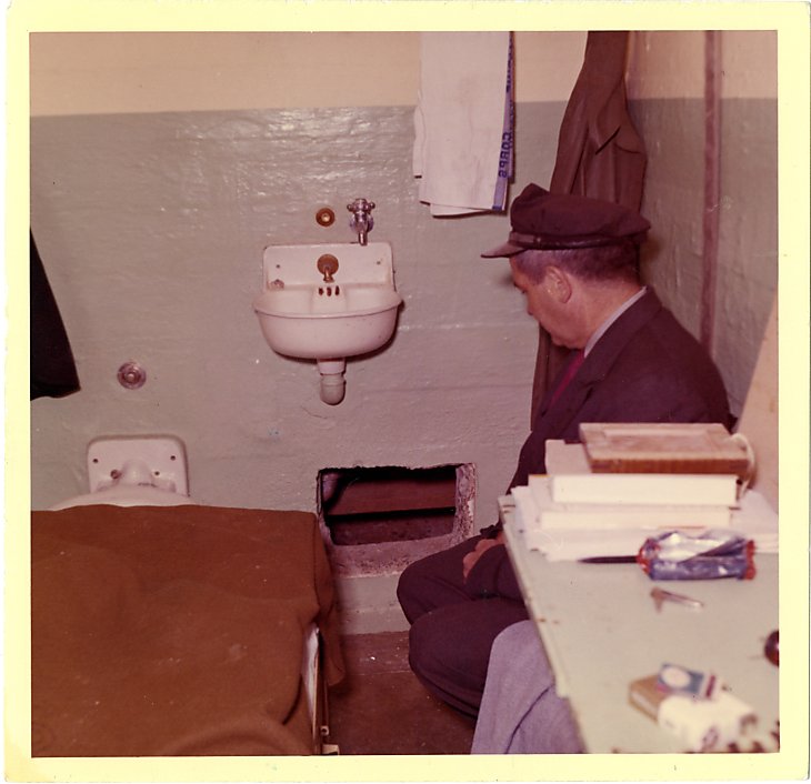 Papier-Mache Head Ruse in Cell from 1962 Alcatraz Prison Escape