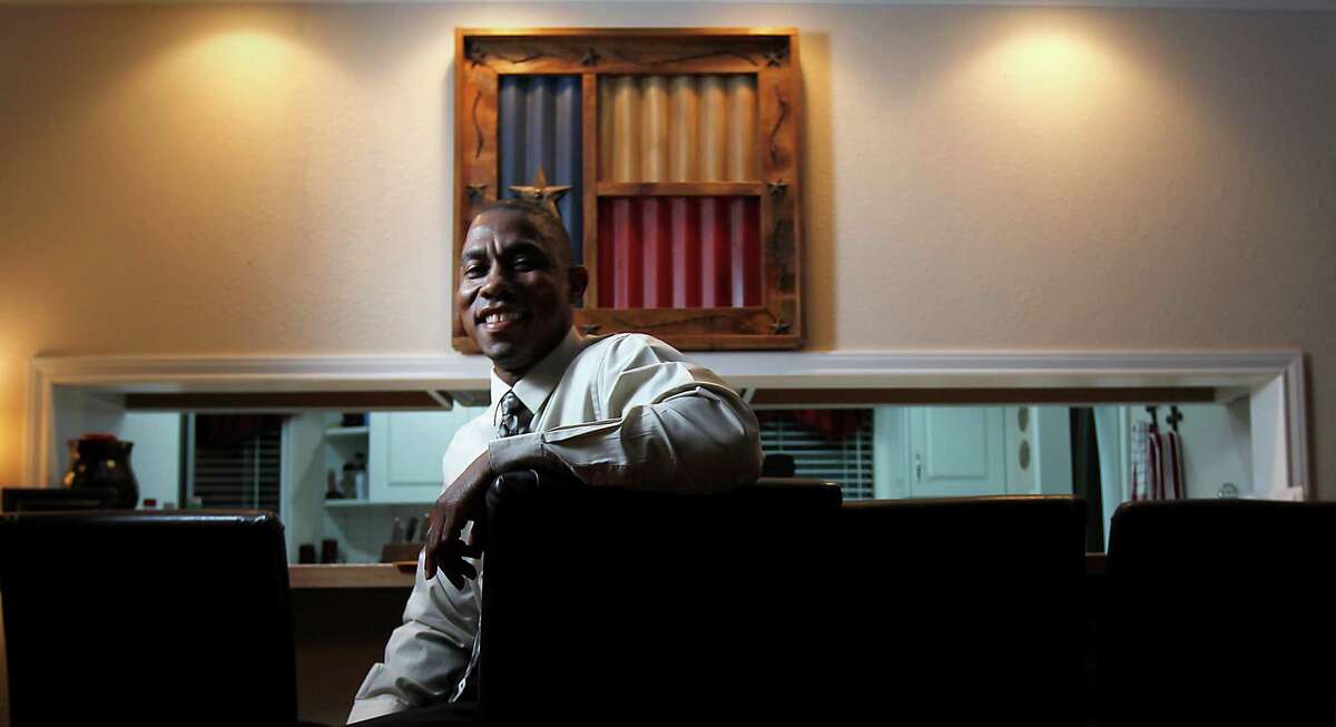 Rodney Pearson, a law enforcement officer with more than 20 years experience, is in the center of controversy, as he is photographed at home, Tuesday, Aug. 30, 2011, in Jasper, Texas. Pearson was named Chief of police in Jasper, by the city council, but was disputed by citizens in the community, which has sparked debate in the city, dividing the city along racial lines. Several citizens in Jasper have signed a petition asking to recall council members Terrya Norsworthy and her fellow councilmen Willie Land and Tommy Adams. ( Karen Warren / Houston Chronicle )