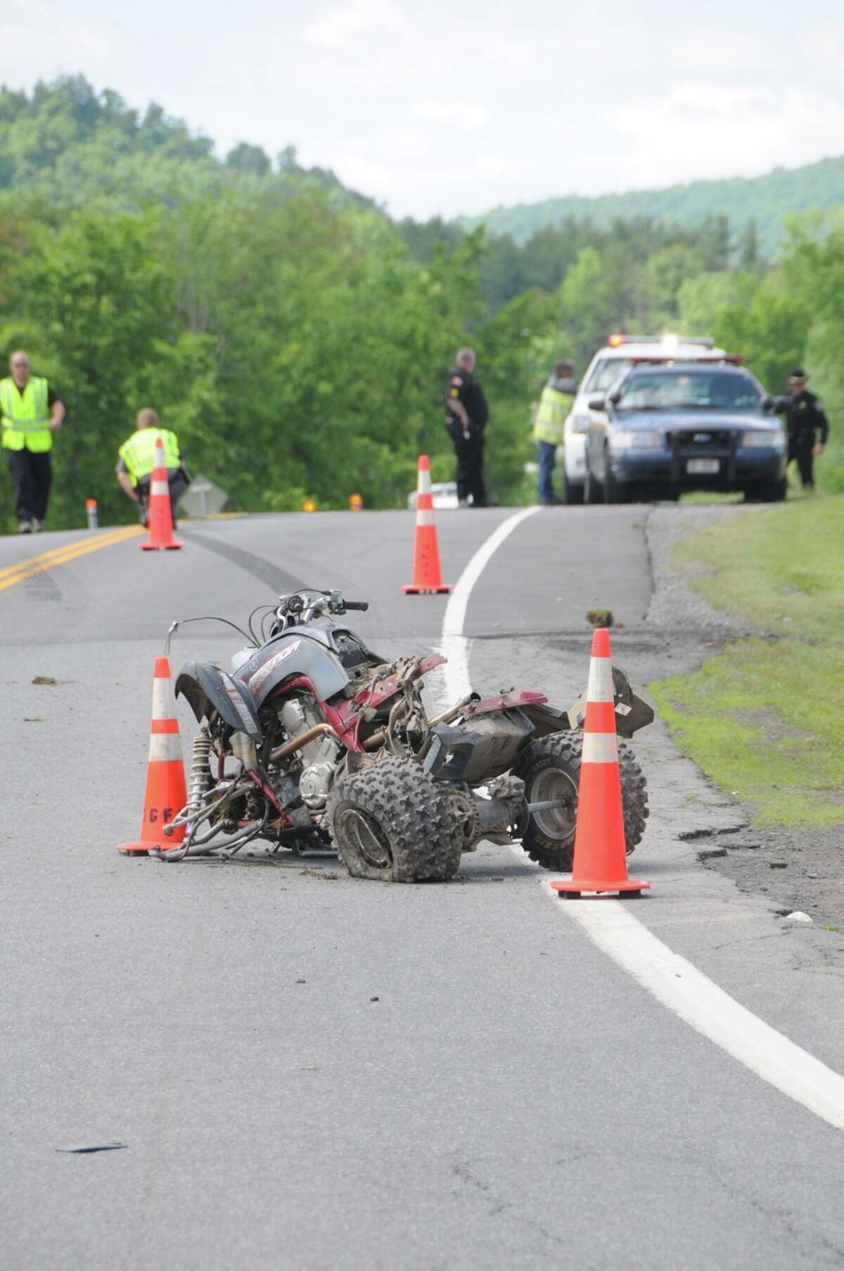 Small town mourns 2 victims of ATV crash