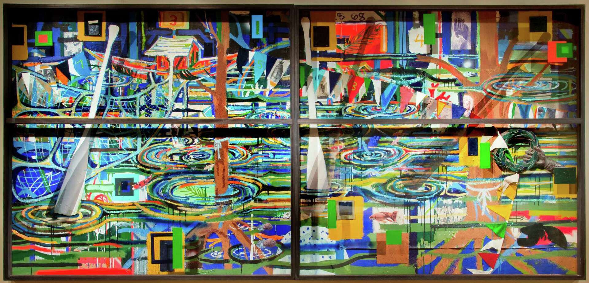Titans of Industry Painting by Todd Schulz | Saatchi Art Greece, image size:1920x922