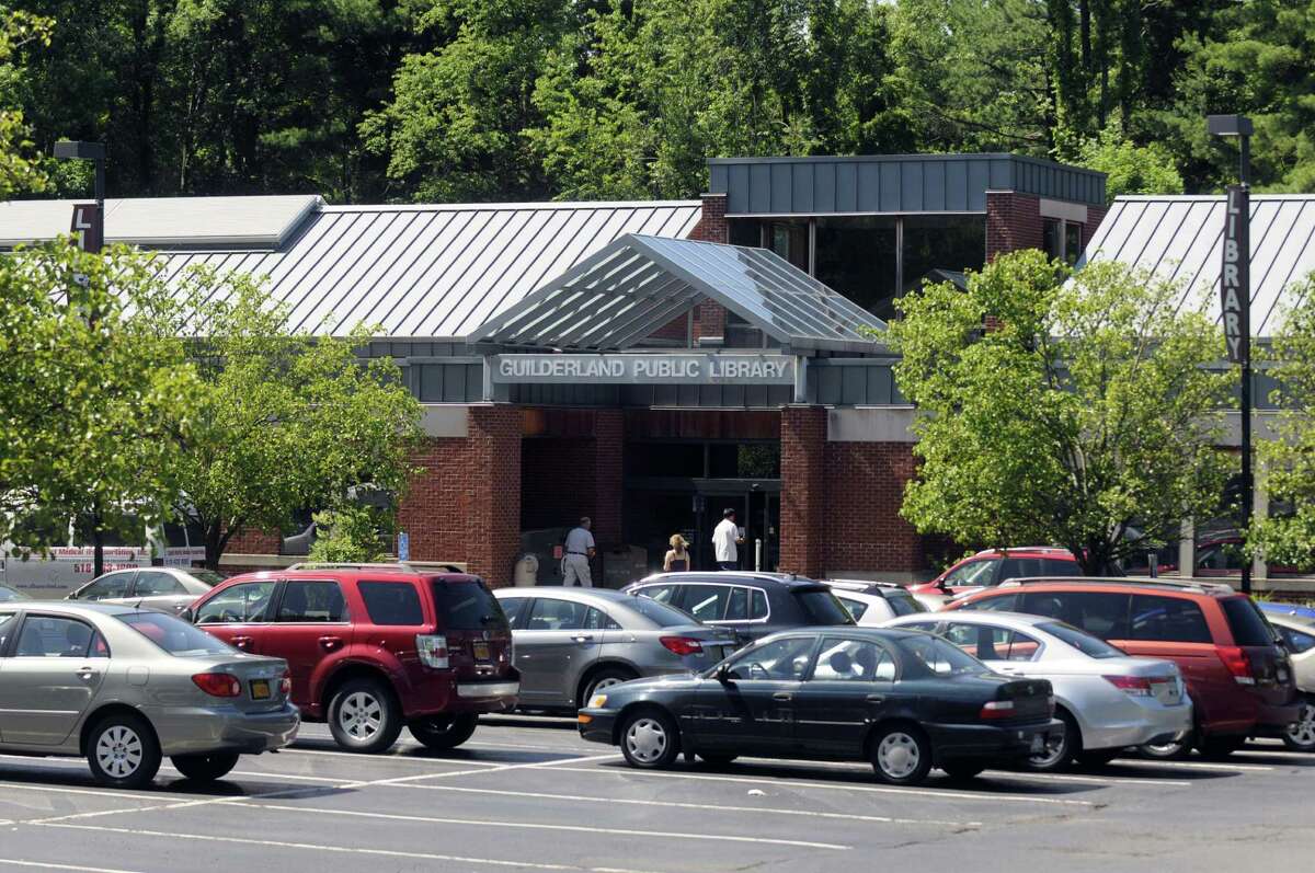 The Guilderland Public Library in Guilderland N.Y. Wednesday June 13, 2012. (Michael P. Farrell/Times Union)