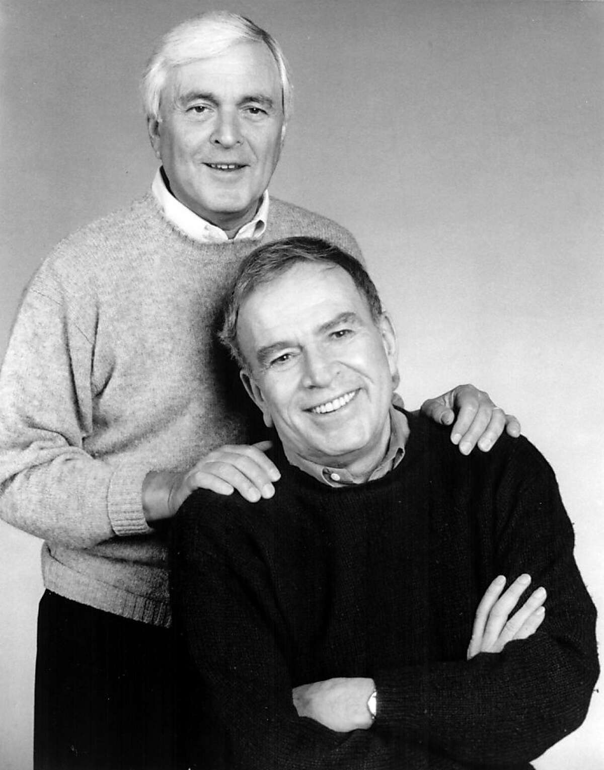 Fred Ebb, seated, died in 2004, but his longtime writing partner, John Kander, completed the score for their final musical, "The Scottsboro Boys." Composer John Kander and lyricist Fred Ebb. The Scottsboro Boys, with music and lyrics by Kander and Ebb and book by David Thompson, will run Aprill 29 - June 10, 2012 at The Old Globe. Photo courtesy of The Old Globe.