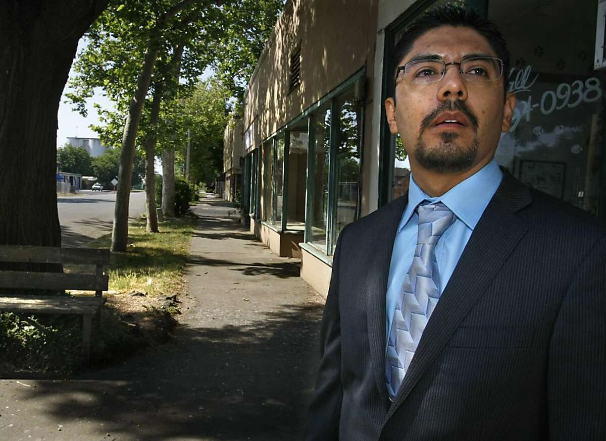 Sergio Garcia was born in Mexico and smuggled into the United States by his parents as an infant. After working his way through college and law school he has passed the bar, and on Jan. 2, 2014, the state Supreme Court said he could practice as a lawyer. He is shown in Durham, California, on May 27 , 2012. (Don Bartletti/Los Angeles Times/MCT)