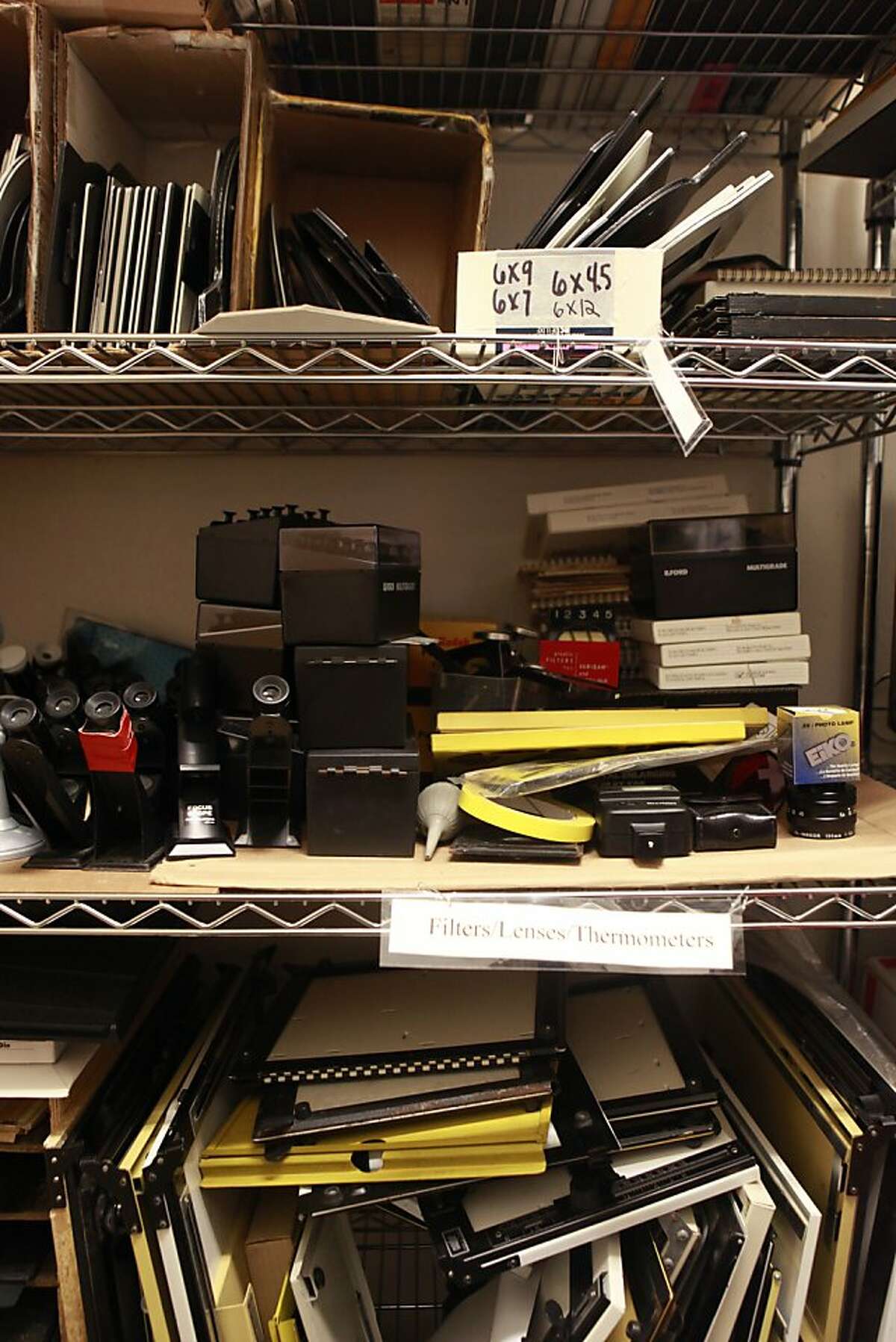 Public darkroom users hone craft in digital era