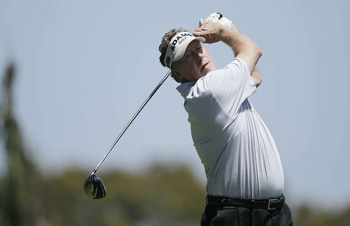 Michael Allen during the first round of the U.S. Open Championship golf tournament Thursday, June 14, 2012, at The Olympic Club in San Francisco. (AP Photo/Ben Margot)