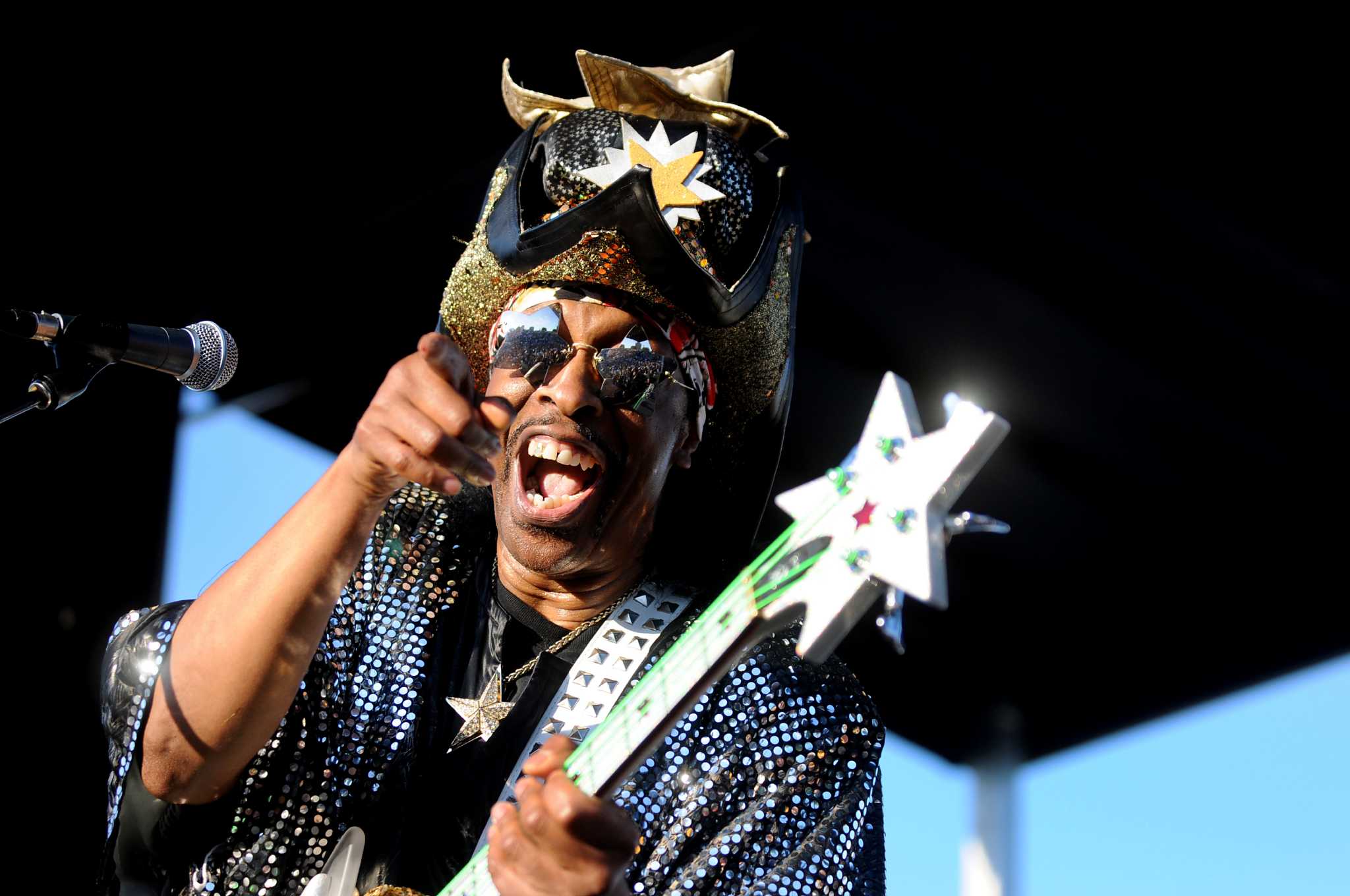 Photos: Funk Bassist Bootsy Collins Plays Alive At Five - Times Union