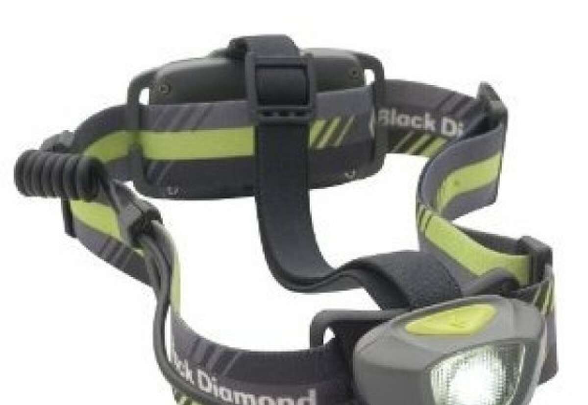 The Black Diamond Sprinter Headlamp is designed for night joggers, but a handy addition to any travel pack.