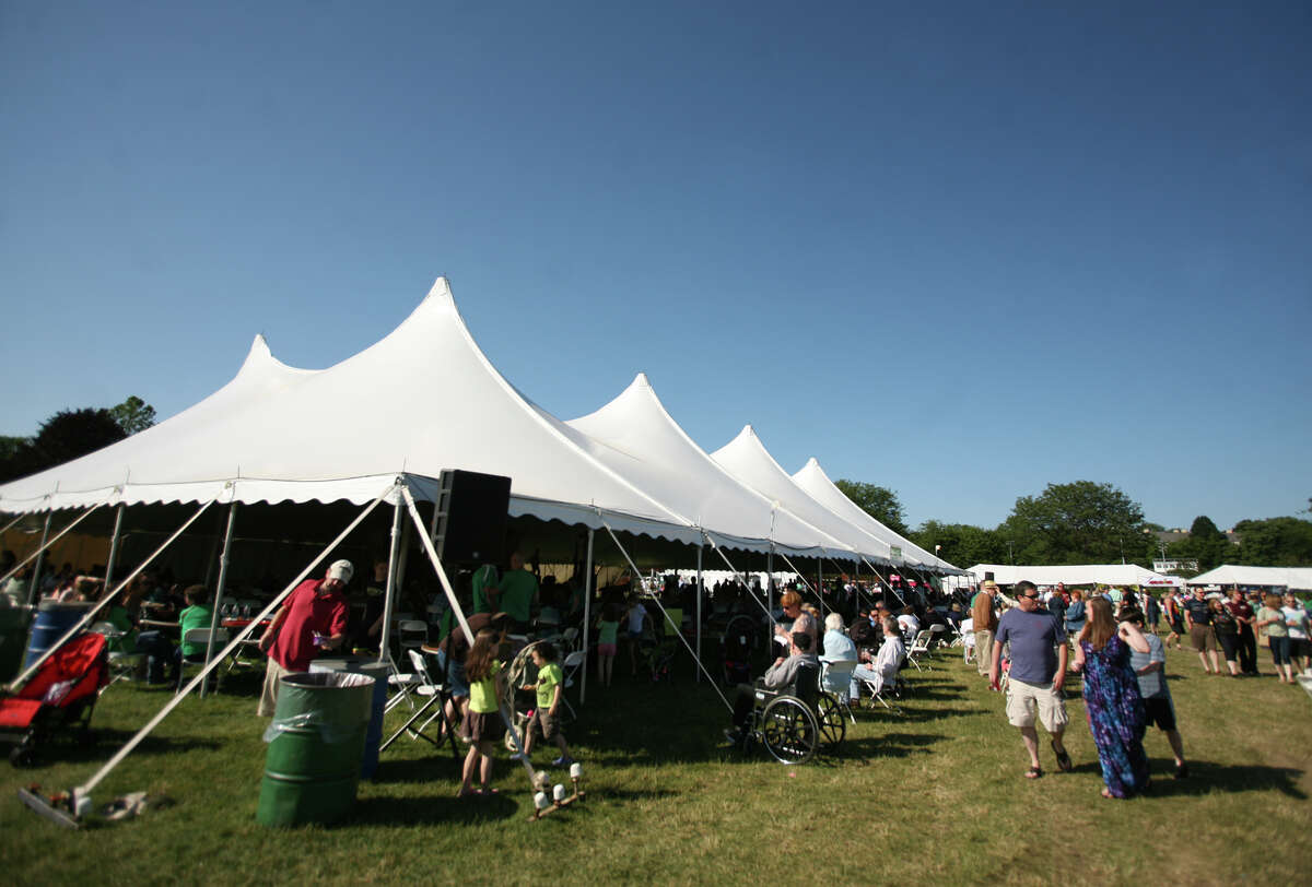 Thousands At Fairfield Irish Festival