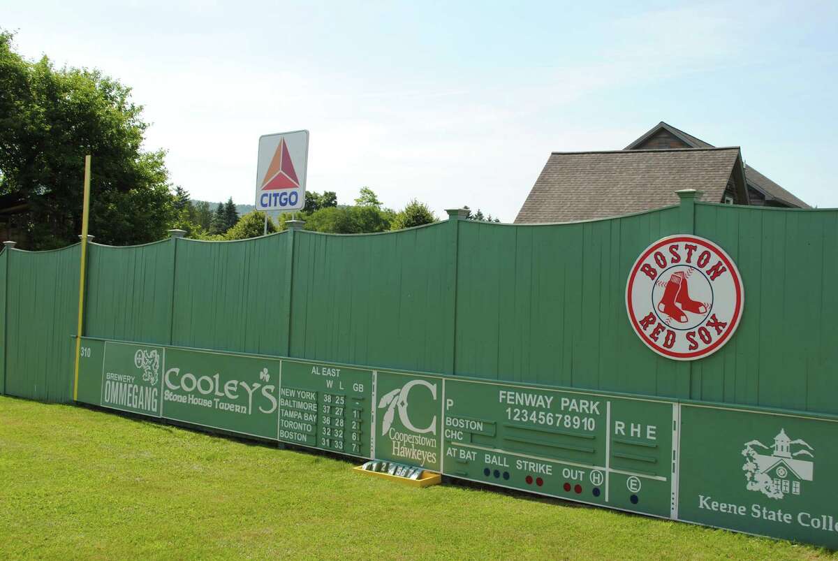 Boston Red Sox Fenway Park Replica Green Monster Outfield Wall 