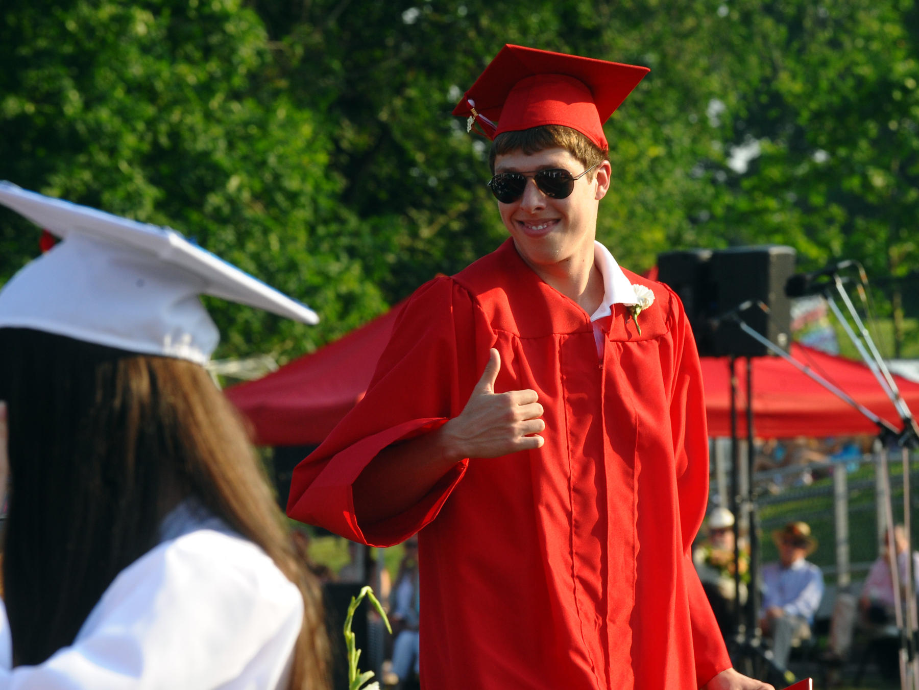 New Canaan High School graduation