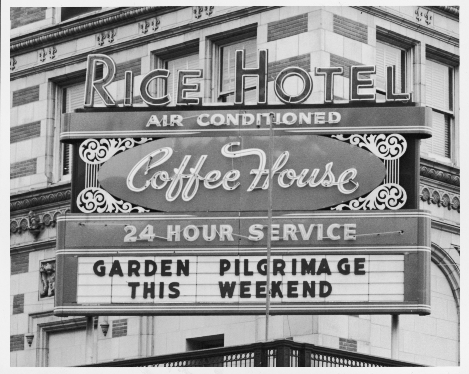 Historic Rice Hotel up for sale