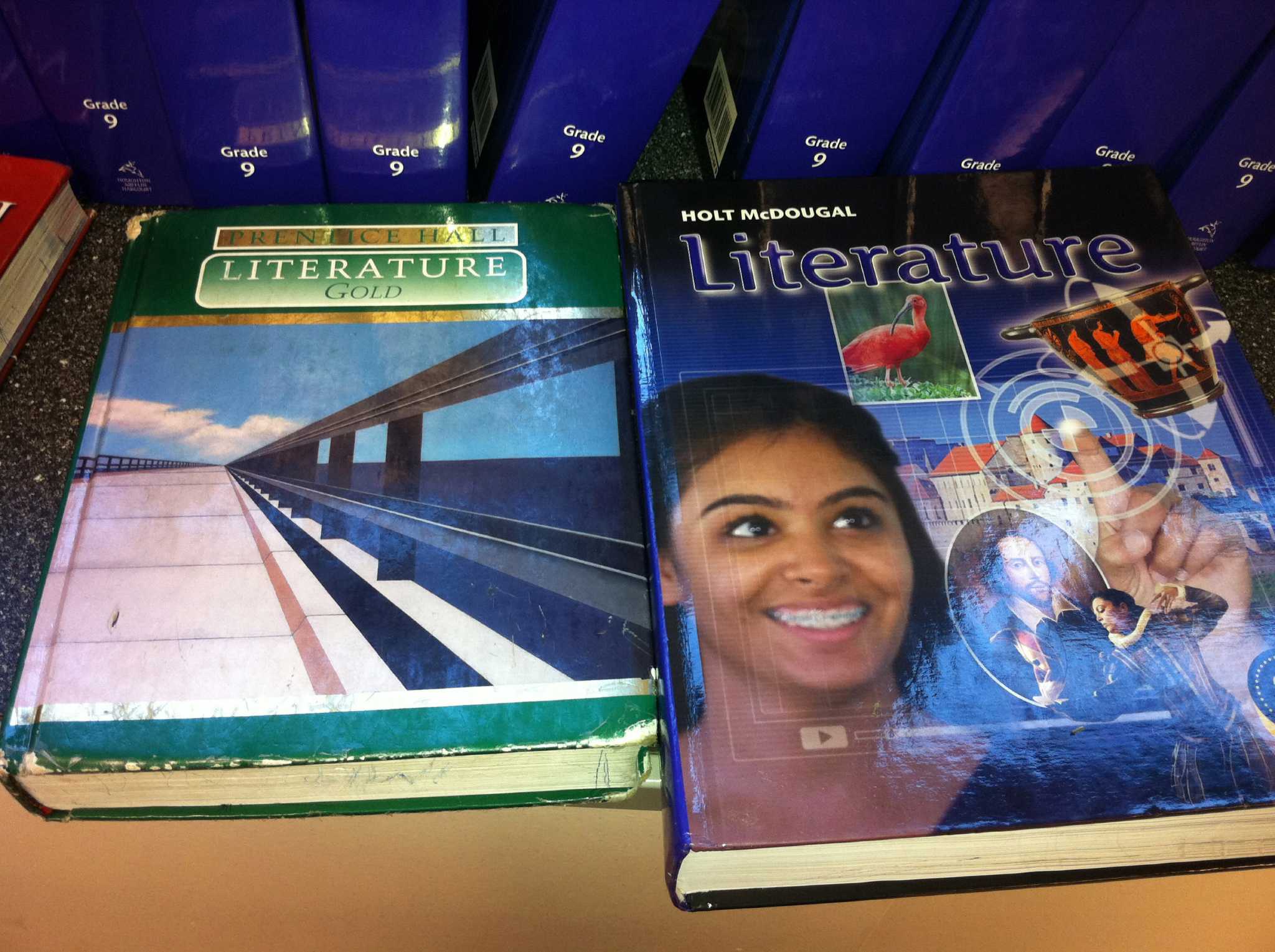 english literature textbook high school