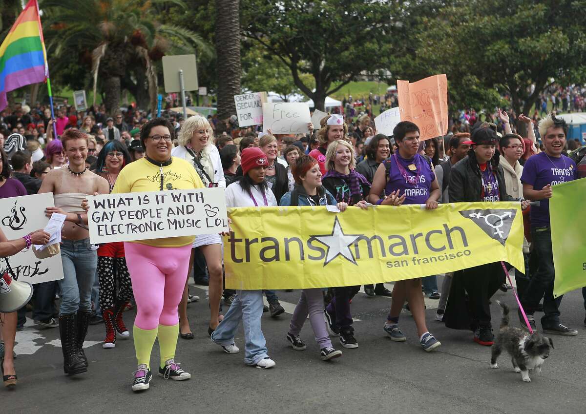 Trans March at S.F. Pride draws about 2,000