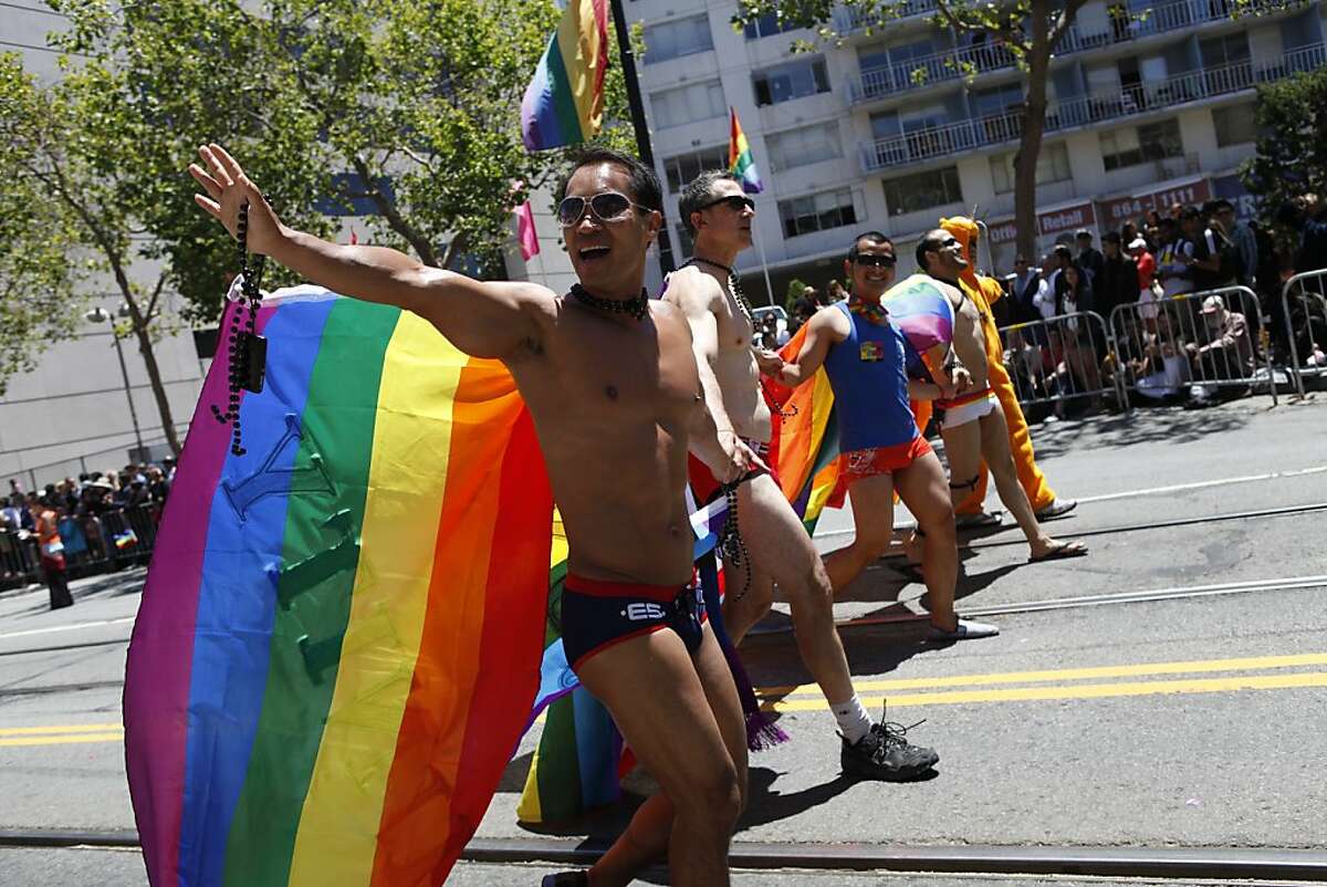 Pride Parade in San Francisco, Calif. on Sunday, June 24, 2012.