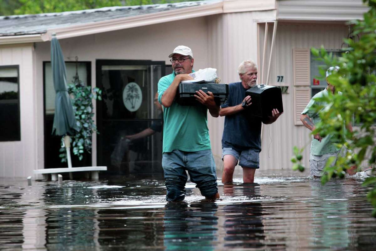 Tropical Storm Debby soaks Florida, Alabama