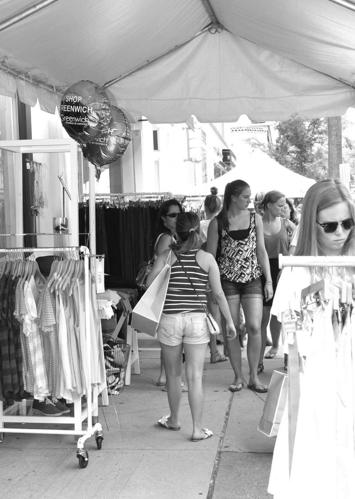 The popular Greenwich Sidewalk Sale Days will take place from July 12 to 15.