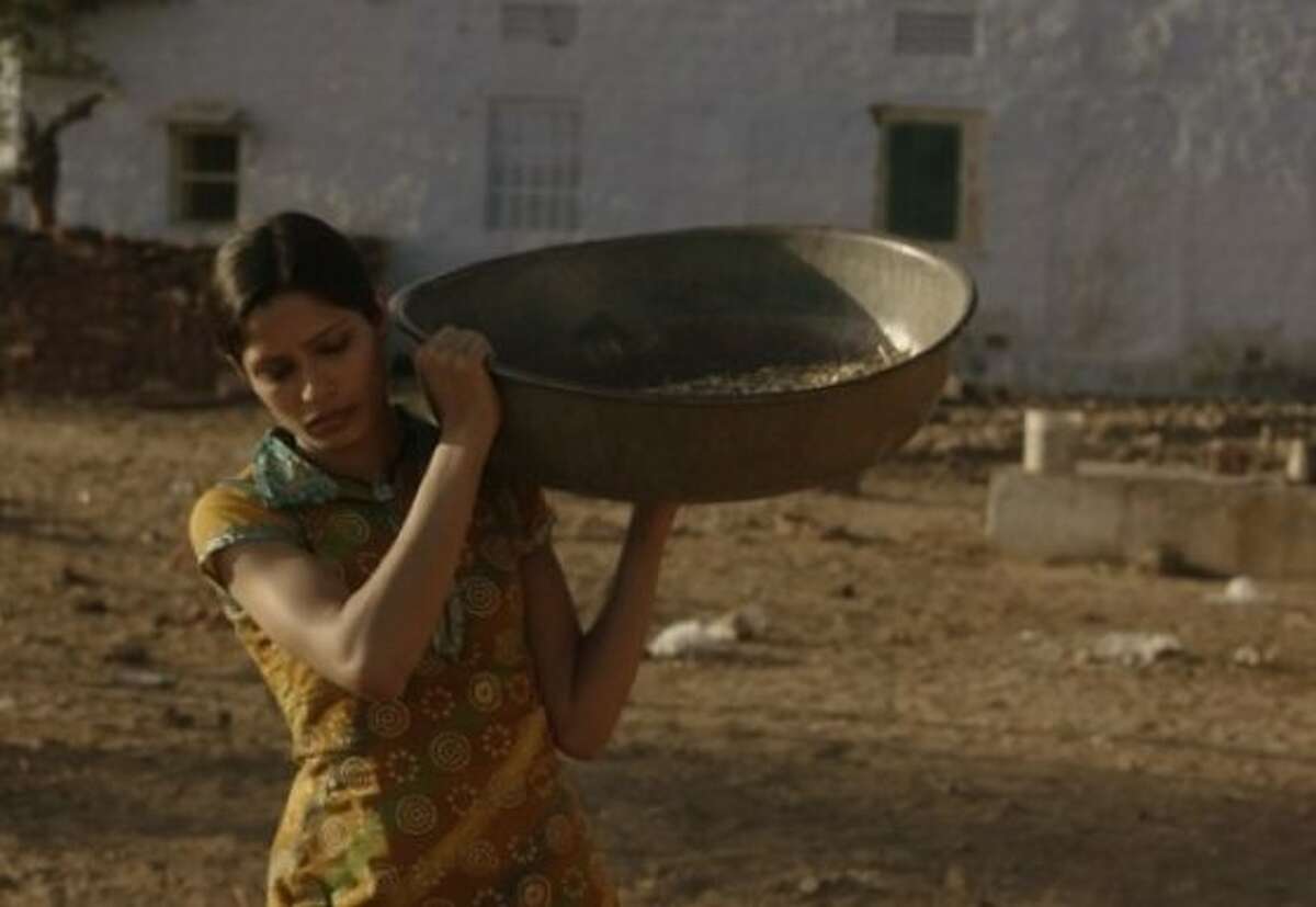 'Trishna' tells the story of one woman whose life is destroyed by a combination of love and circumstances. Set in contemporary Rajasthan, Trishna (Freida Pinto) meets a wealthy young British businessman Jay Singh (Riz Ahmed) who has come to India to work in his father's hotel business.