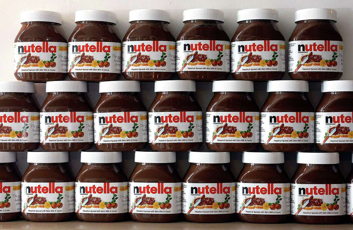 Stacks of Nutella at Sweet Paris creperie & cafe in Rice Village Tuesday, June 12, 2012, in Houston. ( Johnny Hanson / Houston Chronicle )