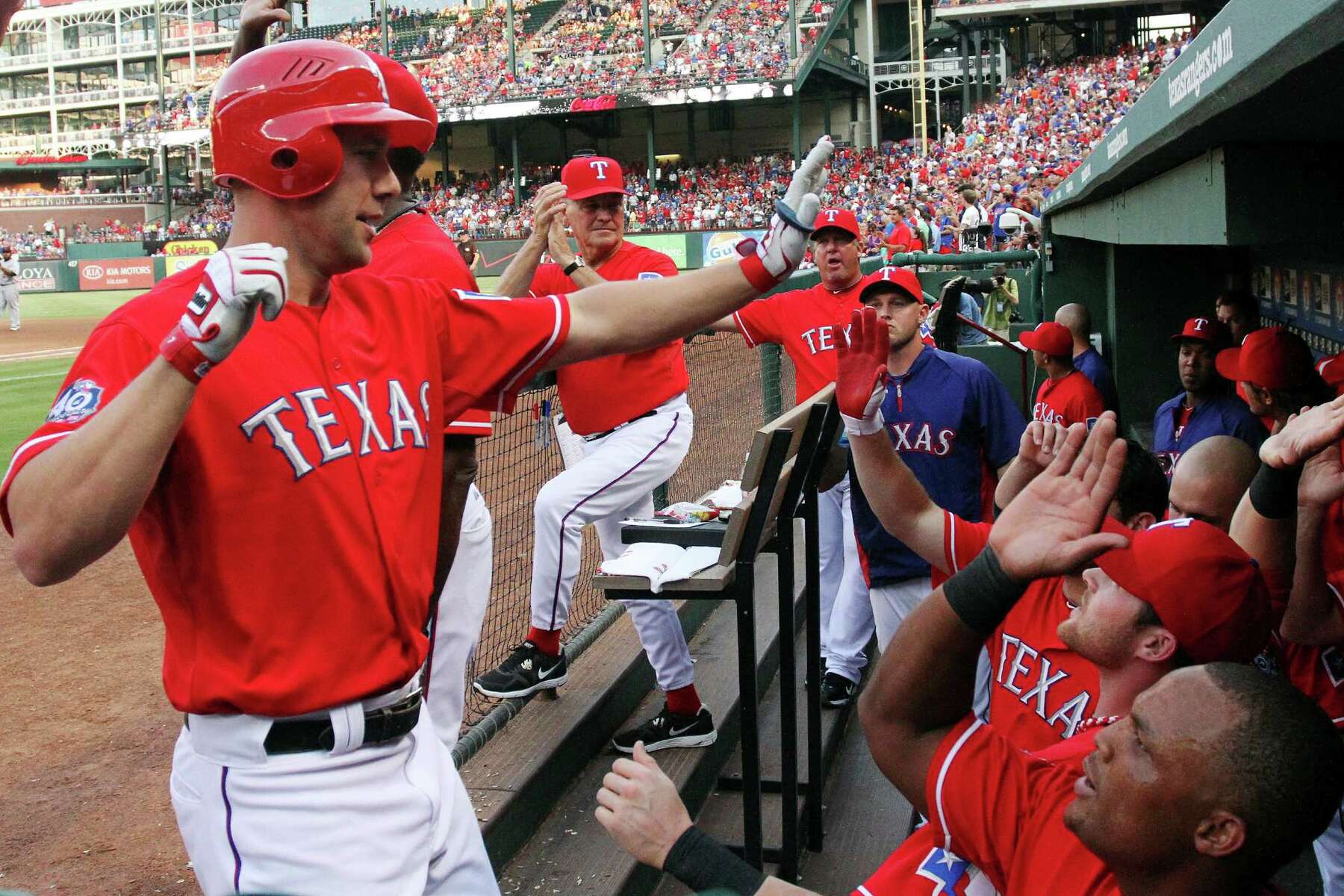 Game 6: HRs by Beltre, Cruz put Rangers up in 7th - The San Diego