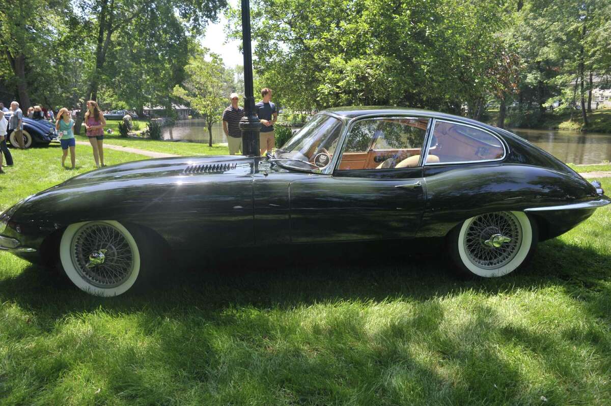 Charity car show in Darien