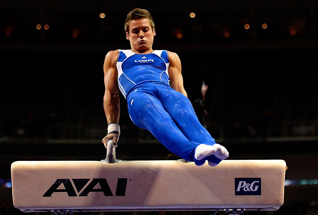 Sam Mikulak tops on 1st day of gymnastics trials