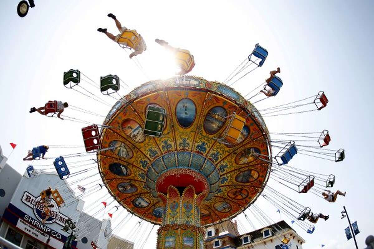 $21.99: An all-day ride pass at the Pleasure Pier, where you can ride the Gulf Glider. (Houston / Associated Press)