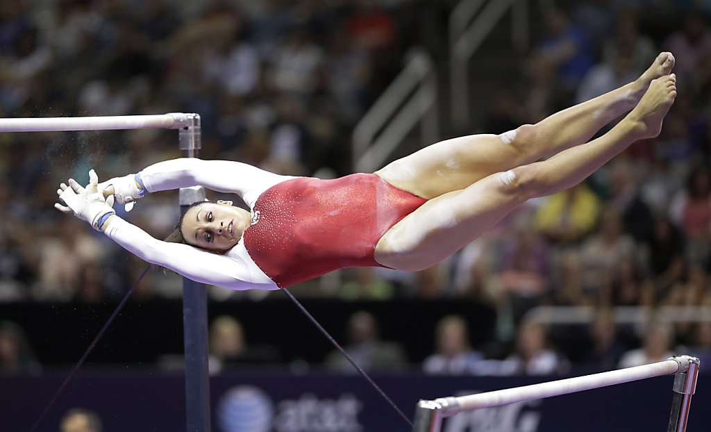 Jordyn Wieber dominates at gymnastics trials