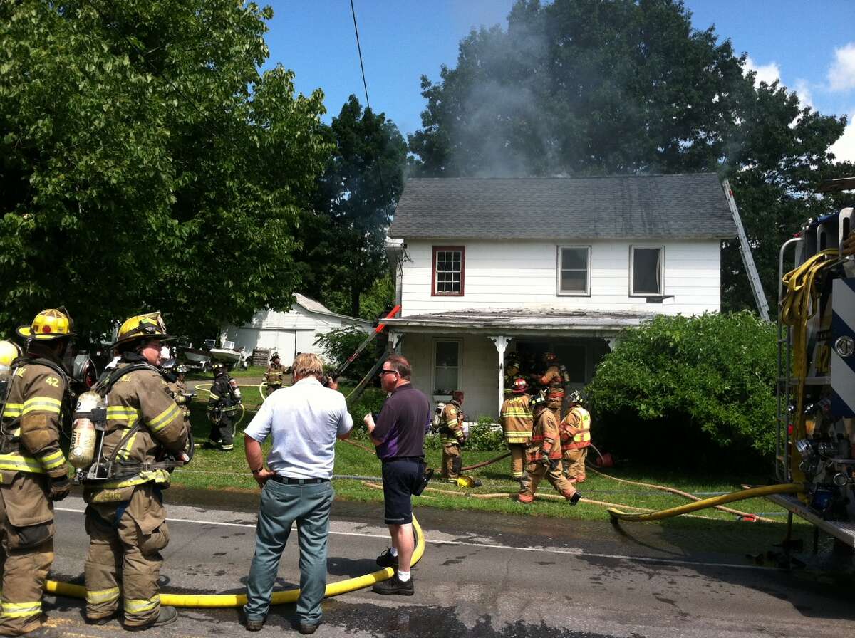 Fire damages Brunswick home