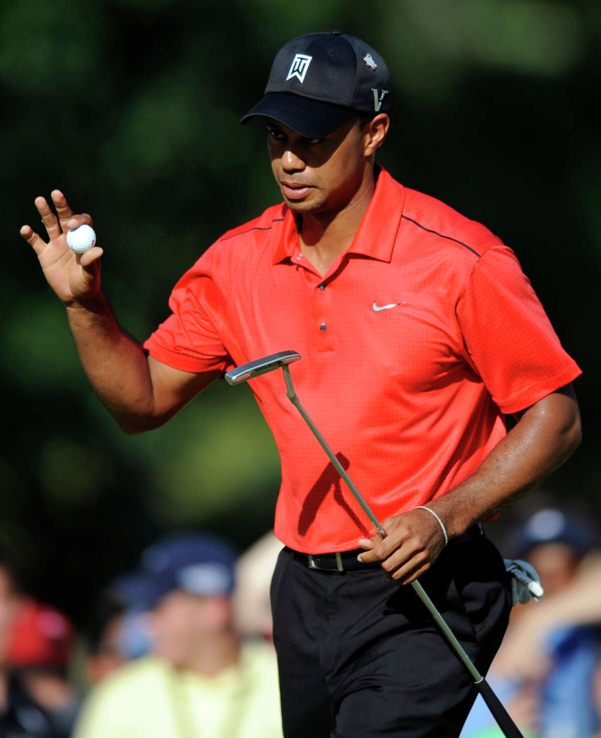 Tiger Woods is leading the PGA Tour money list for the first time since September 2009.