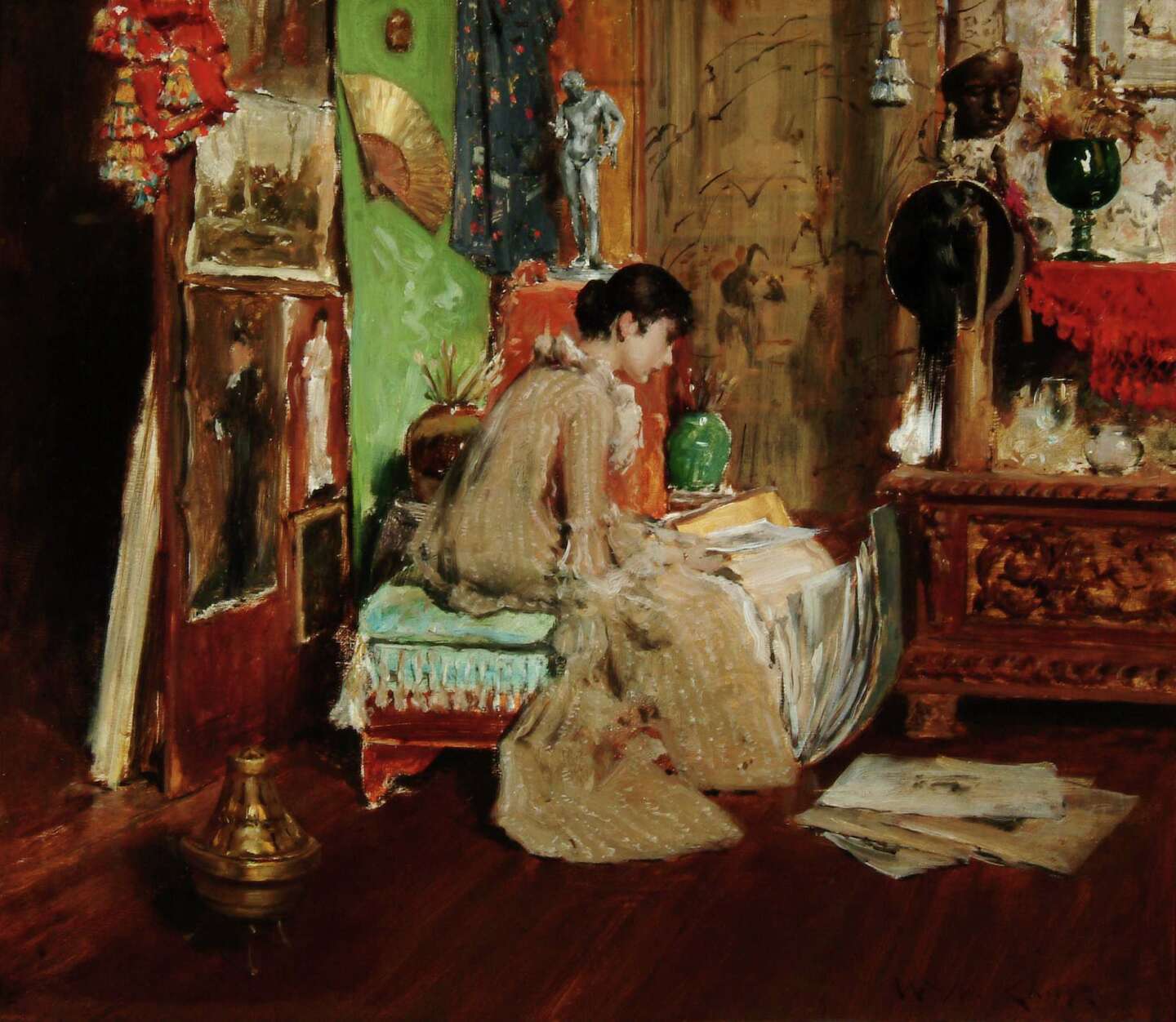 On exhibit 'American Impressionism' at Fenimore Art Museum