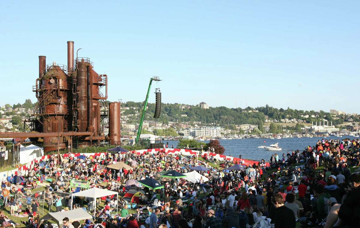 Fourth of July at Gas Works