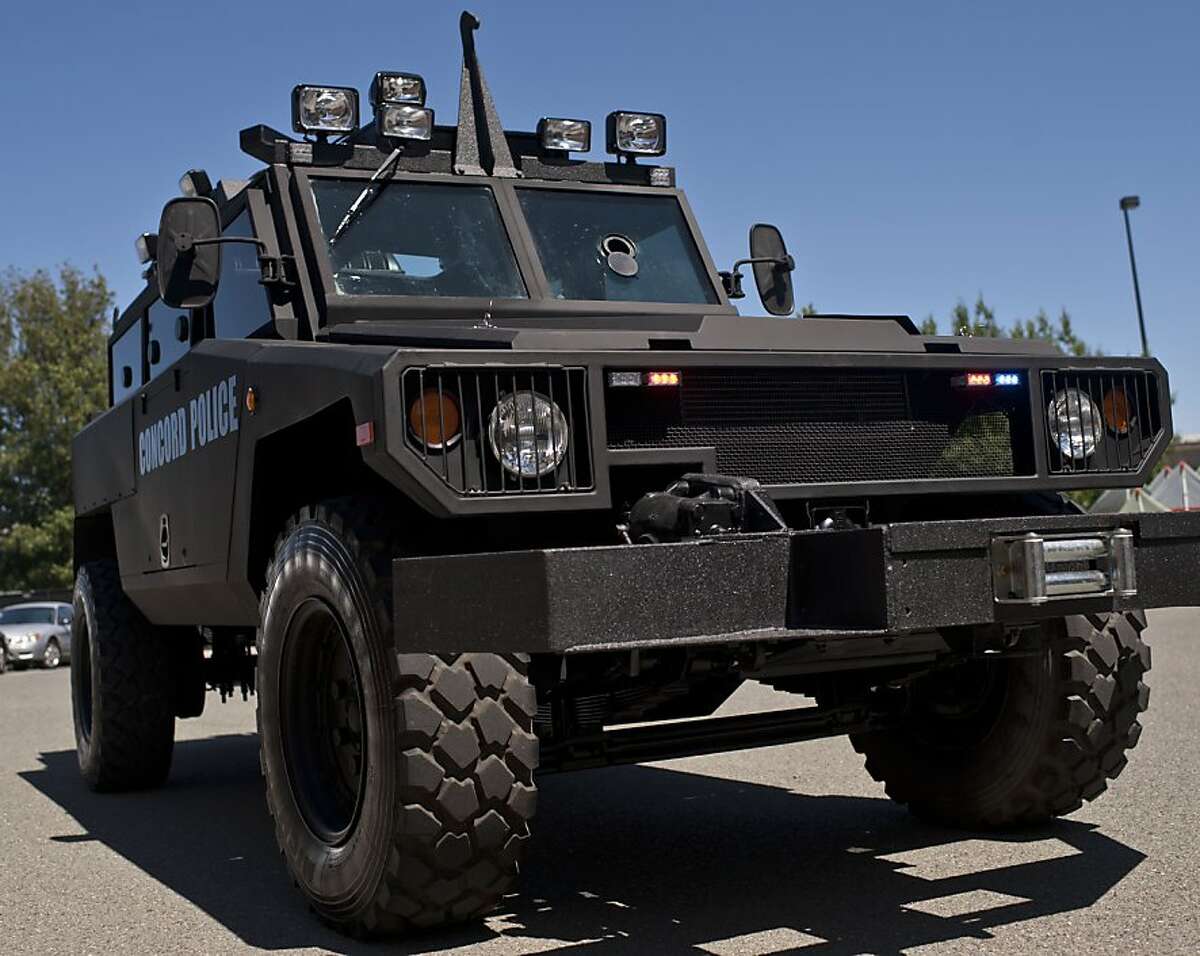 No place in Berkeley for police armored car