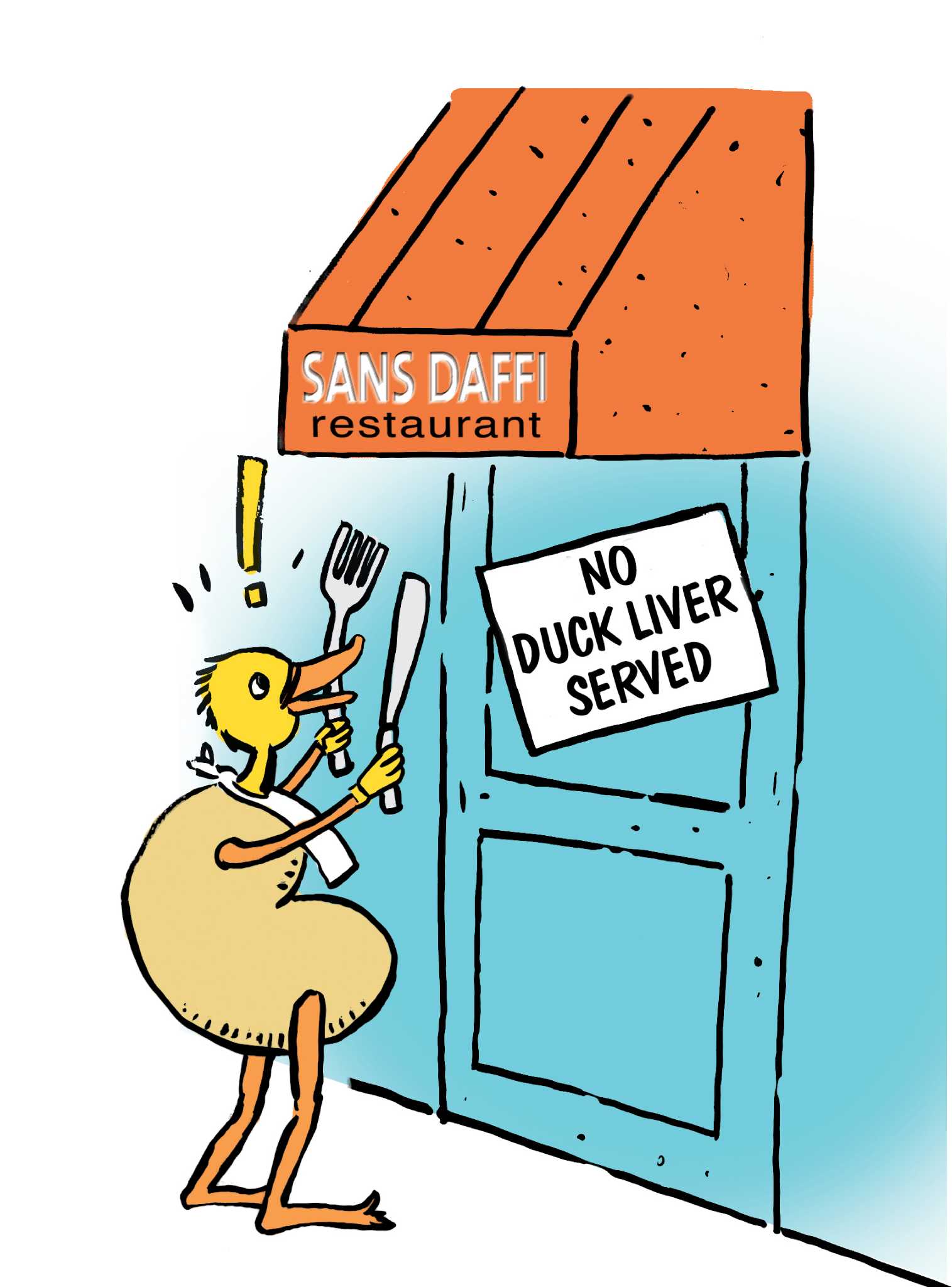 Mulling the morality, politics of foiegras ban