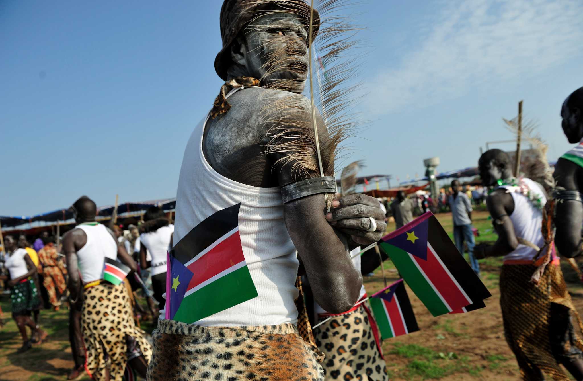 South Sudan celebration