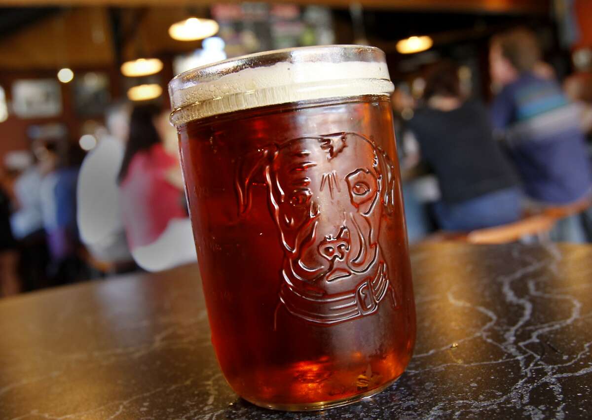 Undercover Shutdown, one of the exotic brews offered at the Taproom. The Lagunitas Taproom and beer sanctuary is a delicious secret on the east side of Petaluma featuring their superb beer, live music, and entertaining food.