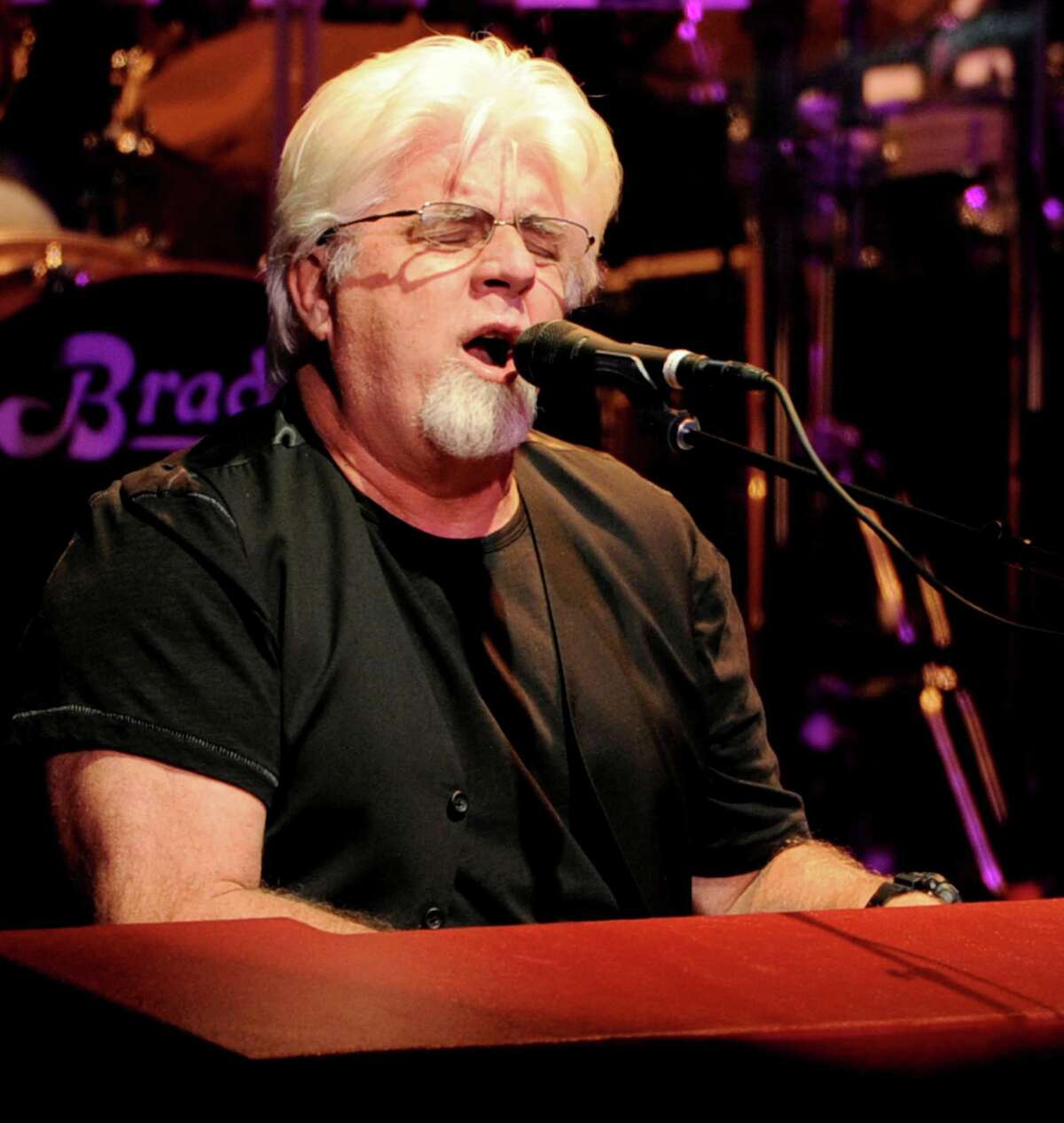 Michael McDonald of The Dukes of September Rhythm Revue performs at the Gibson Amphitheatre on June 28, 2012 in Universal City, California.