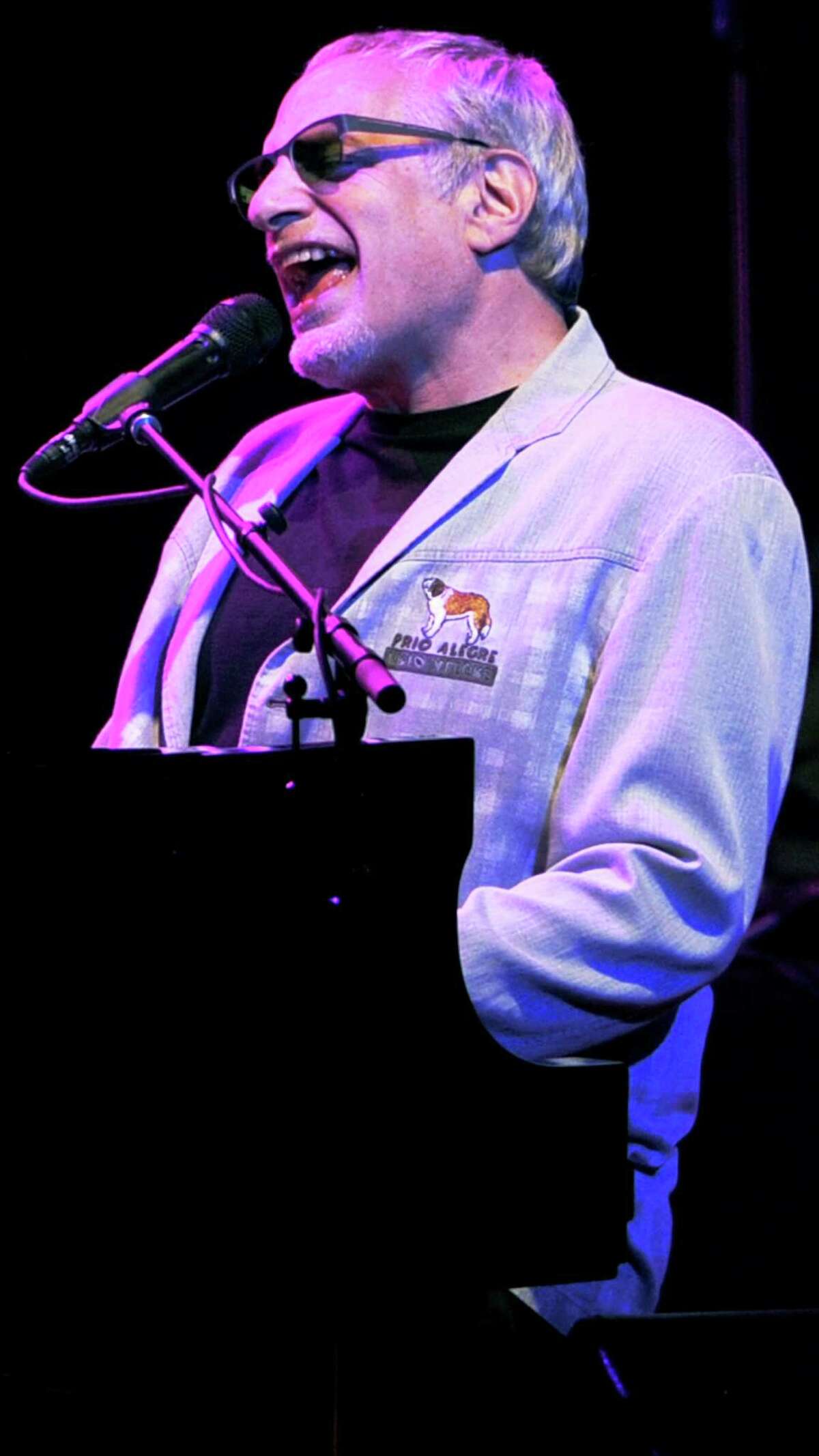 Donald Fagen of The Dukes of September Rhythm Revue perform at the Gibson Amphitheatre on June 28, 2012 in Universal City, California.