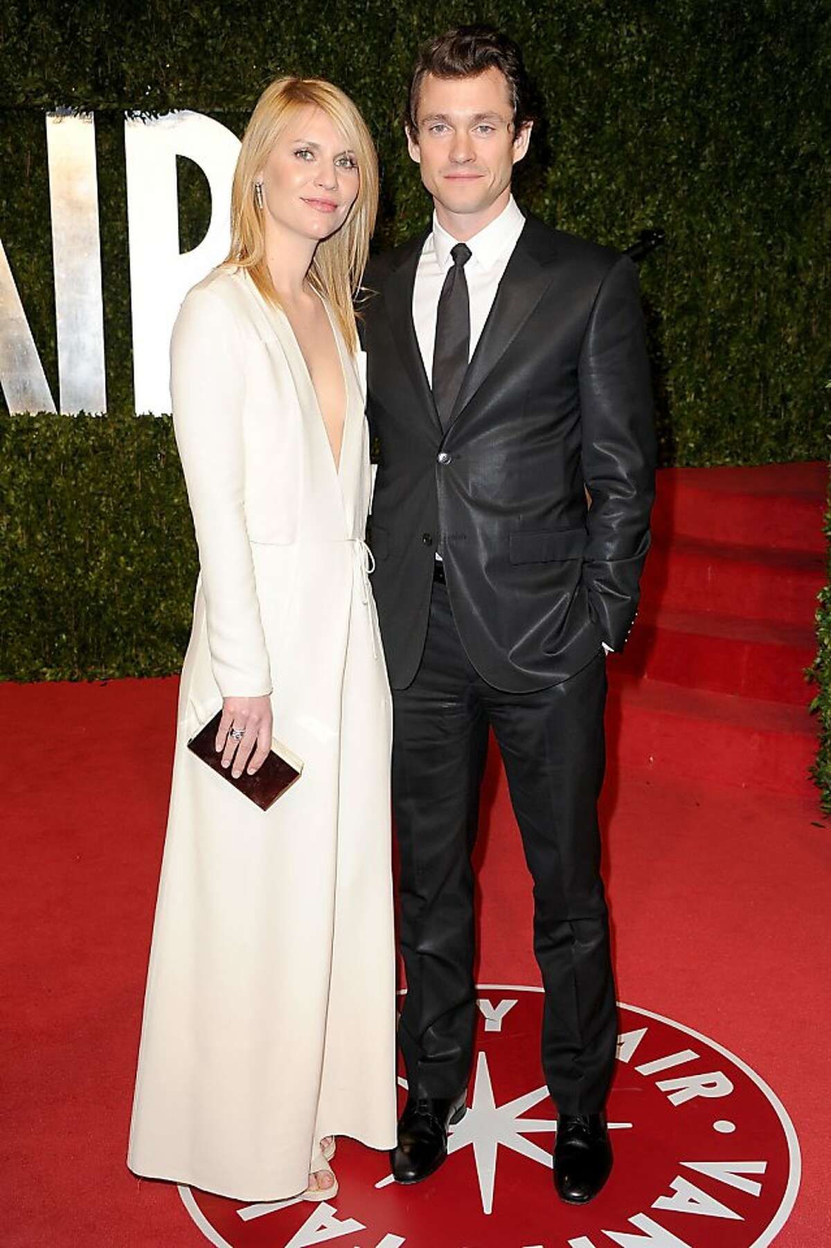 FILE â€“ JULY 5, 2012: Actors Claire Danes and Hugh Dancy have announced that she is expecting their first child. The couple wed in 2009. WEST HOLLYWOOD, CA - FEBRUARY 27: Actress Claire Danes and Actor Hugh Dancy arrive at the Vanity Fair Oscar party hosted by Graydon Carter held at Sunset Tower on February 27, 2011 in West Hollywood, California. (Photo by Pascal Le Segretain/Getty Images)