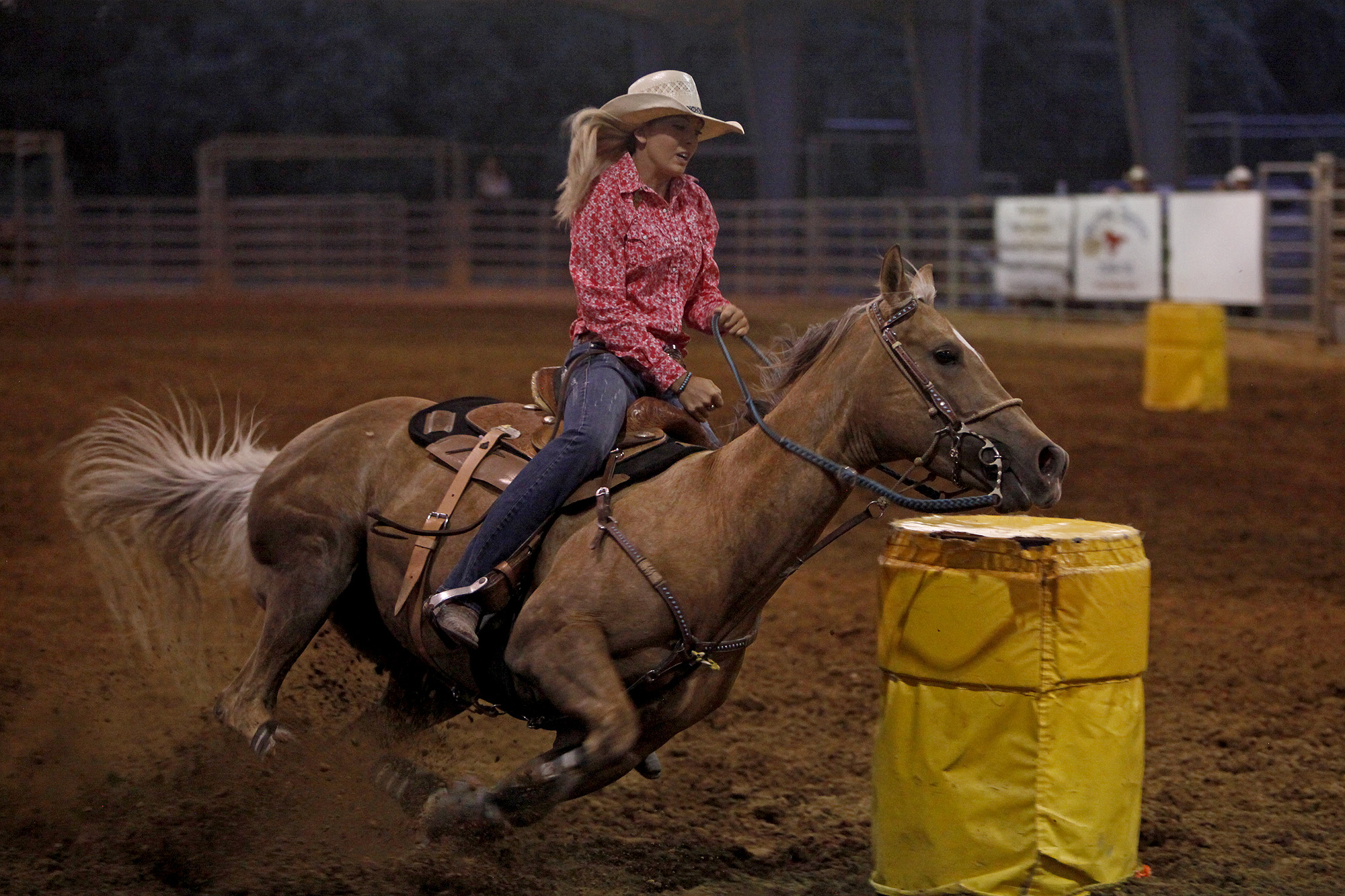 Barrel racer's special bond with horse is taking them far.