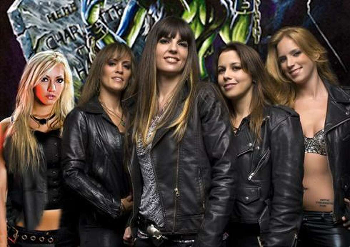 The Iron Maidens bill theselves as the only all-female Iron Maiden tribute band