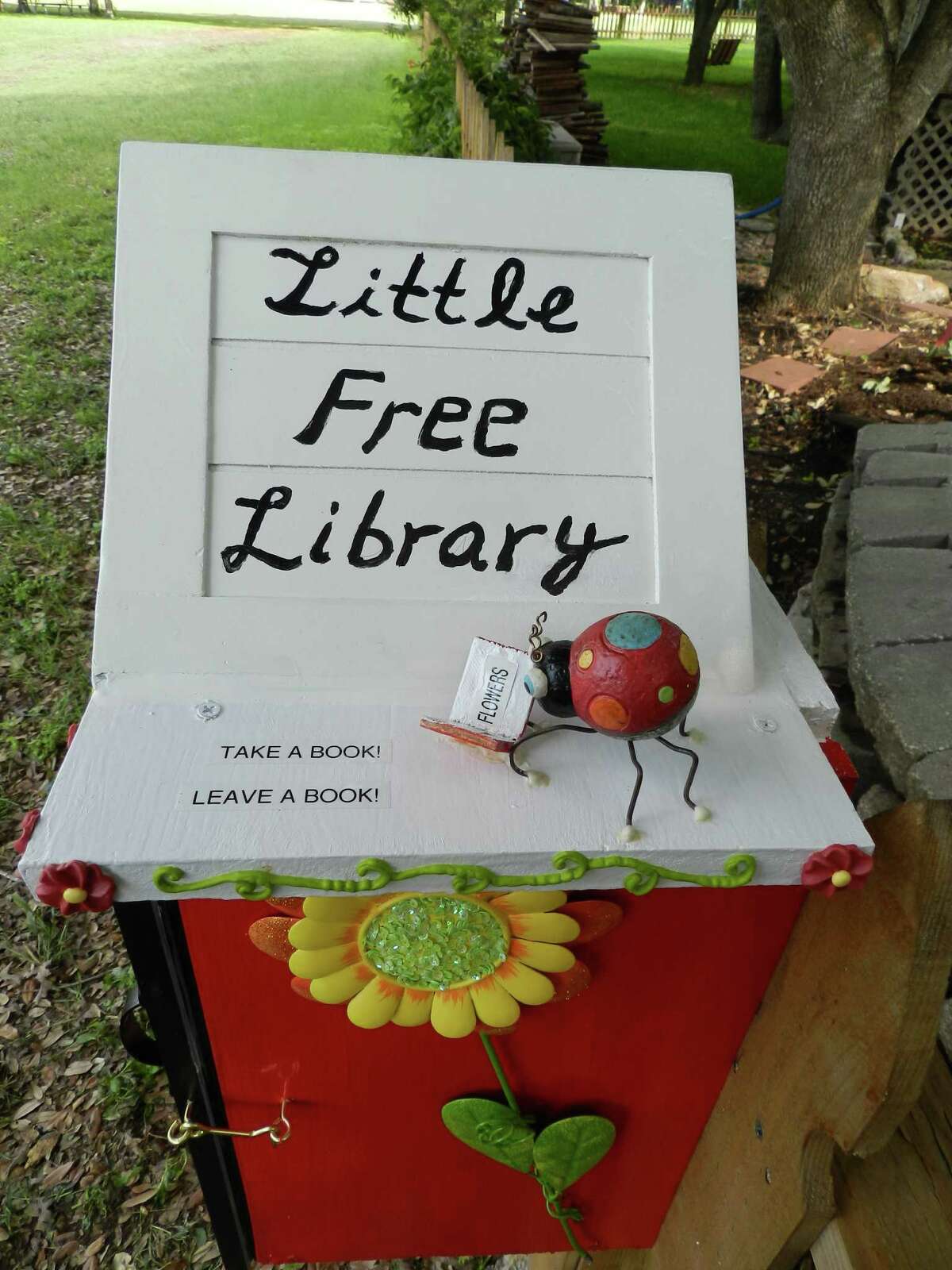 Christa Neumann and her husband, Mark Gibson, who live in Pflugerville, were quick converts to the Little Free Library concept. Here s how it works: You take a sturdy, waterproof small structure, fill it with books, set it up outside, add a sign ( take a book, leave a book is popular) and watch what happens.